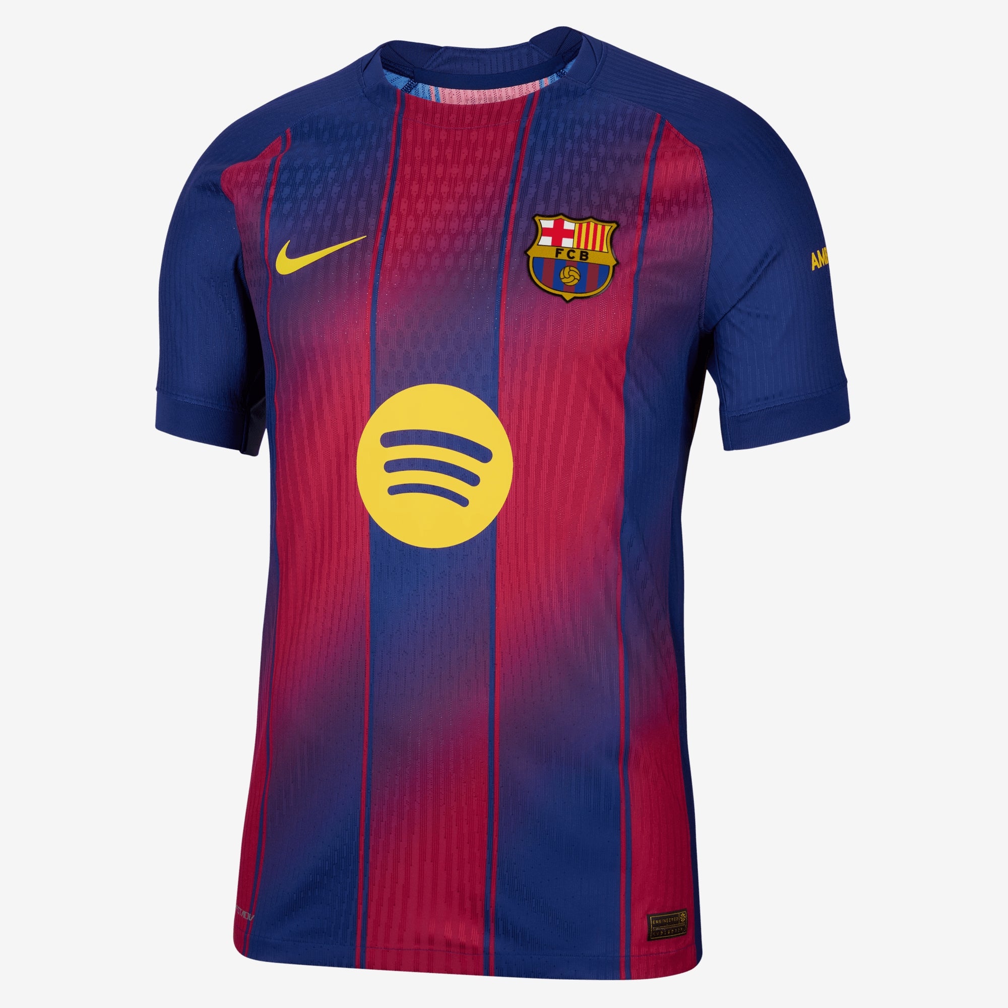 Nike FC Barcelona 2025/26 Match Home Men's Dri-FIT ADV Soccer Authentic Jersey - Deep Royal Blue/Midwest Gold