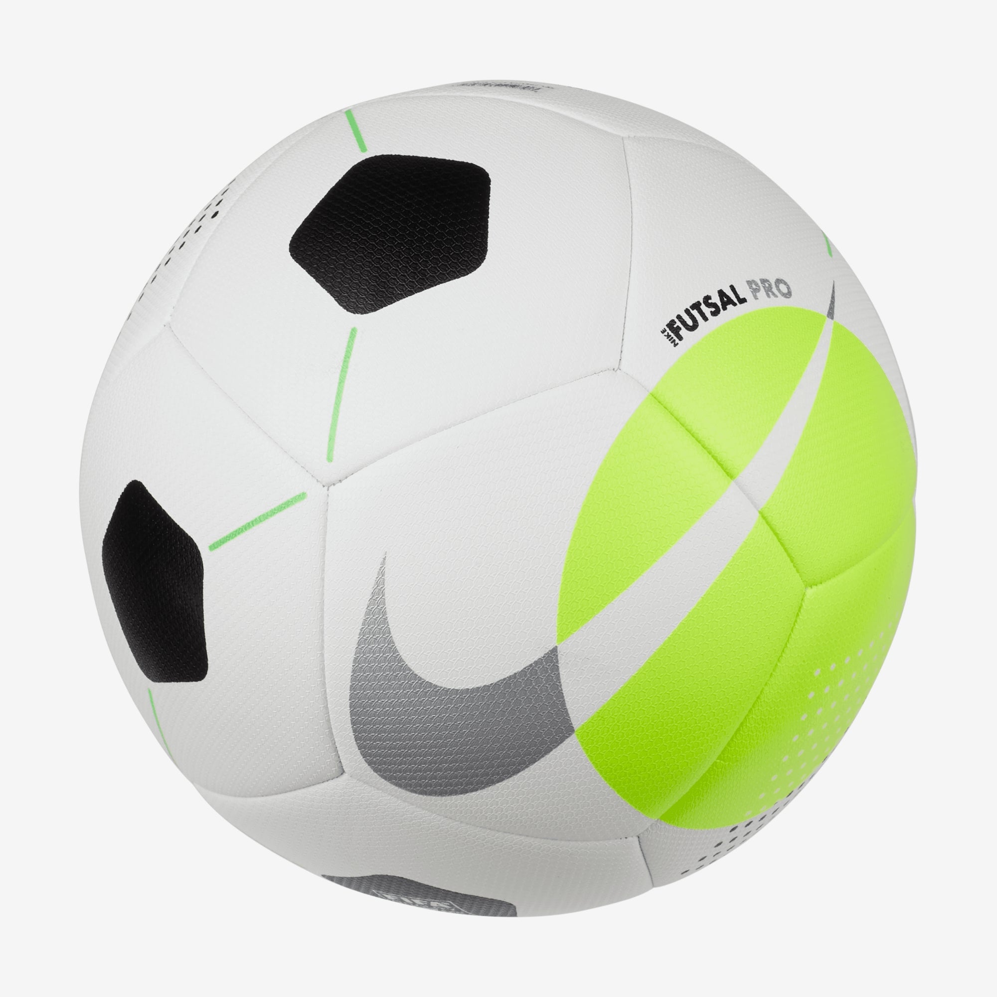 Nike Futsal Pro Soccer Ball - White/Volt/Silver