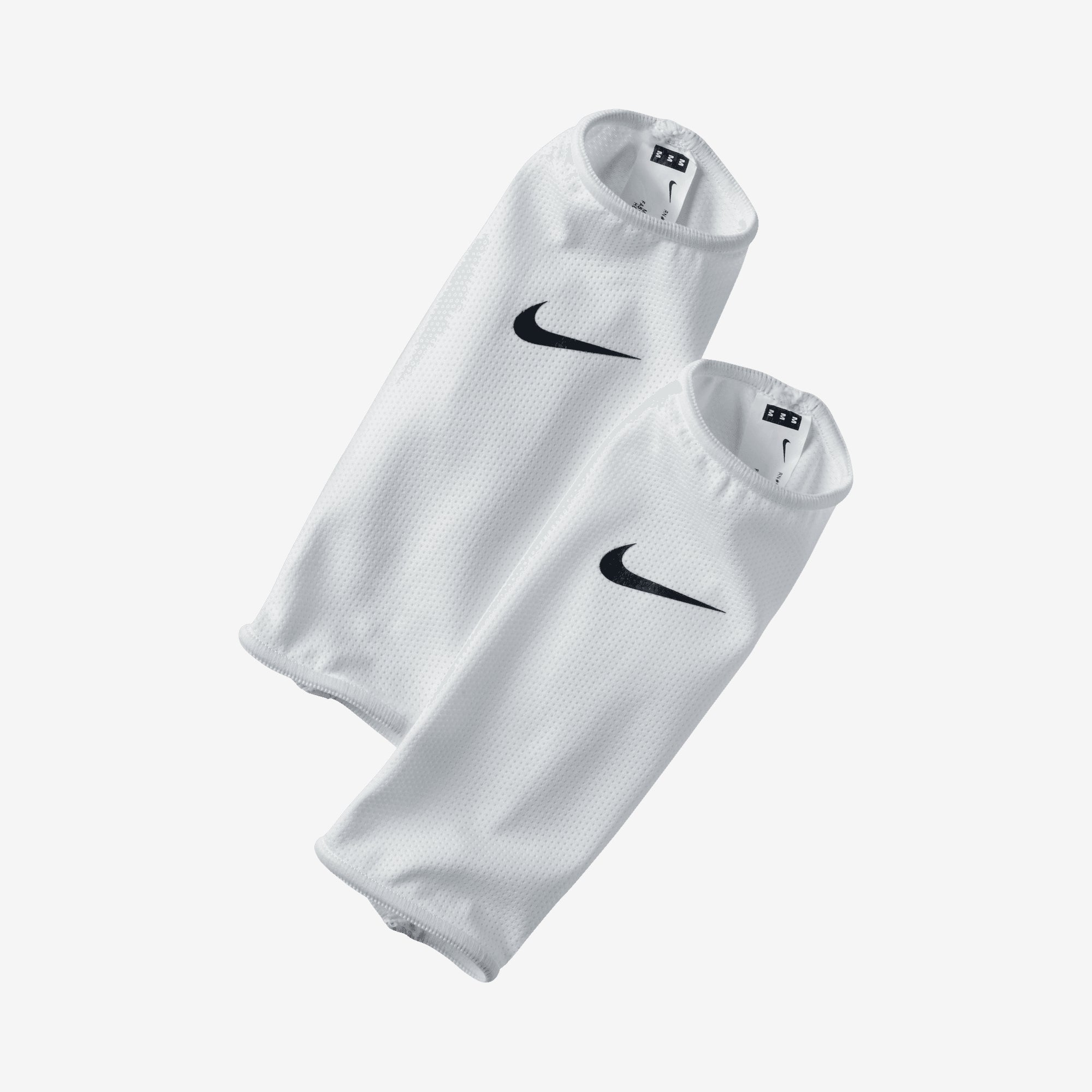 Nike Guard Lock Soccer Sleeves - White/Black/Black