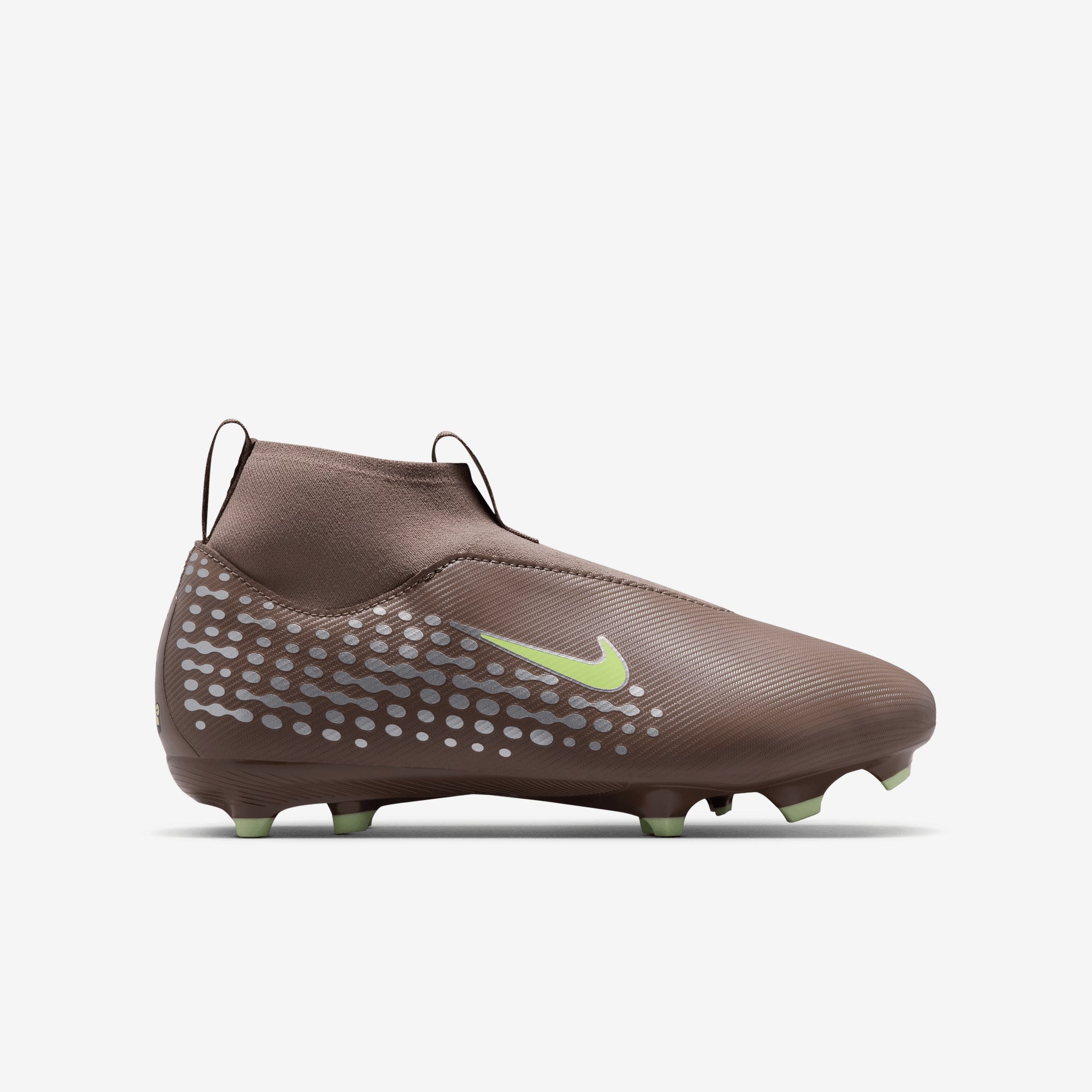 Nike Jr. Mercurial Superfly 10 Academy Kylian Mbappé Big Kids' Multi-Ground Low-Top Soccer Cleats - Plum Eclipse/Metallic Silver