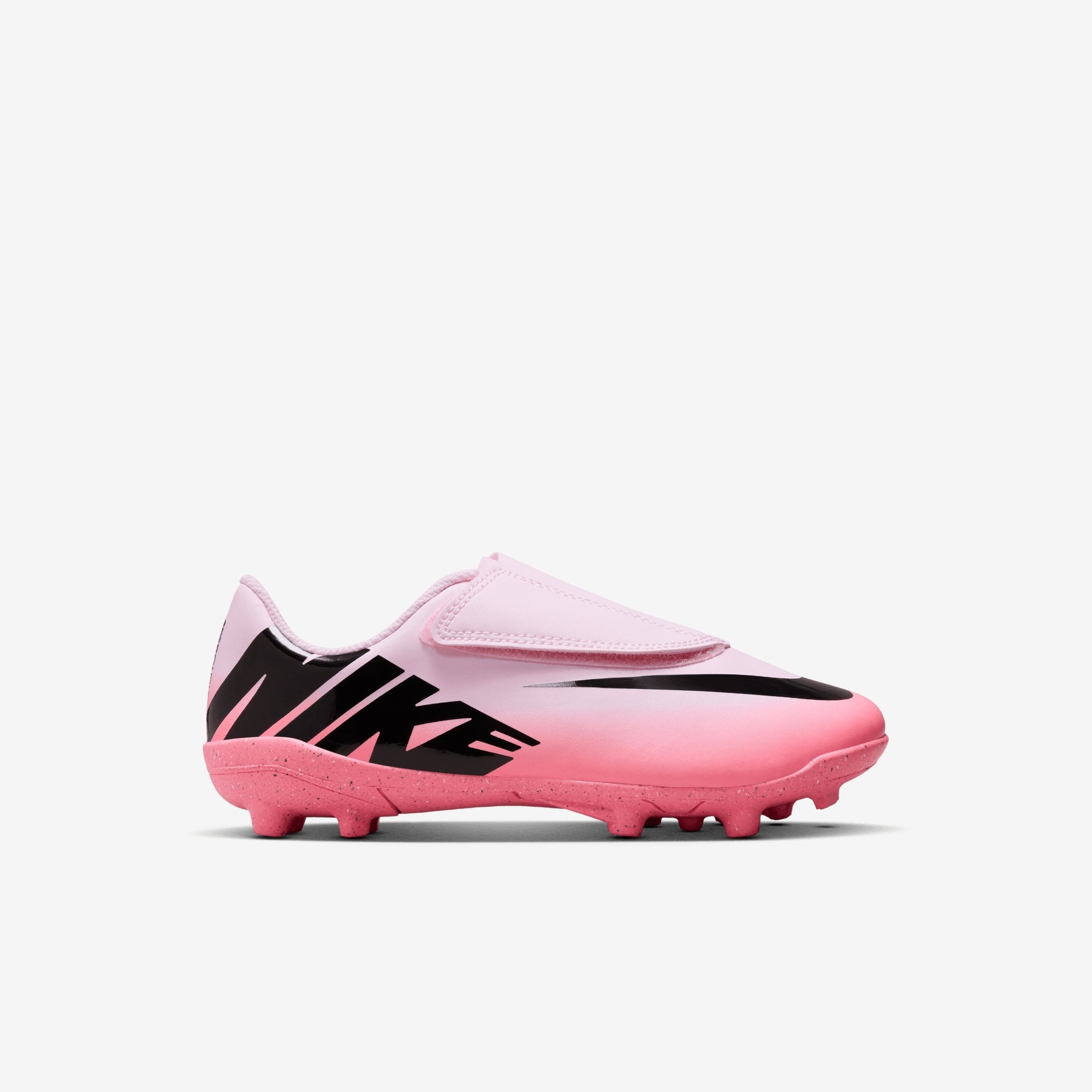 Nike Jr. Mercurial Vapor 15 Club Little Kids' Multi-Ground Low-Top Soccer Cleats - Pink Foam/Black