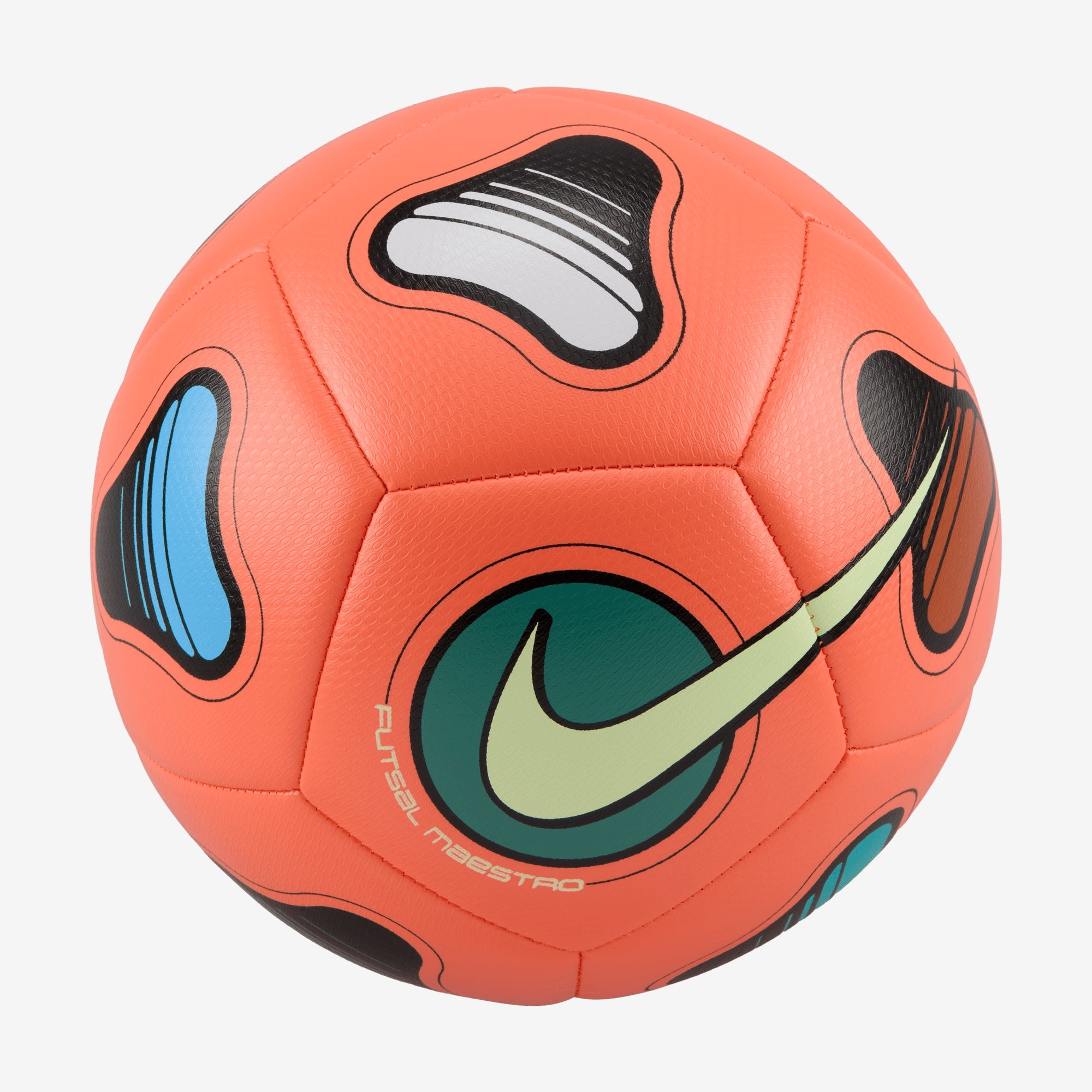 Nike Maestro Futsal Ball - Lt Wild Mango/Multi-Color/Barely Volt