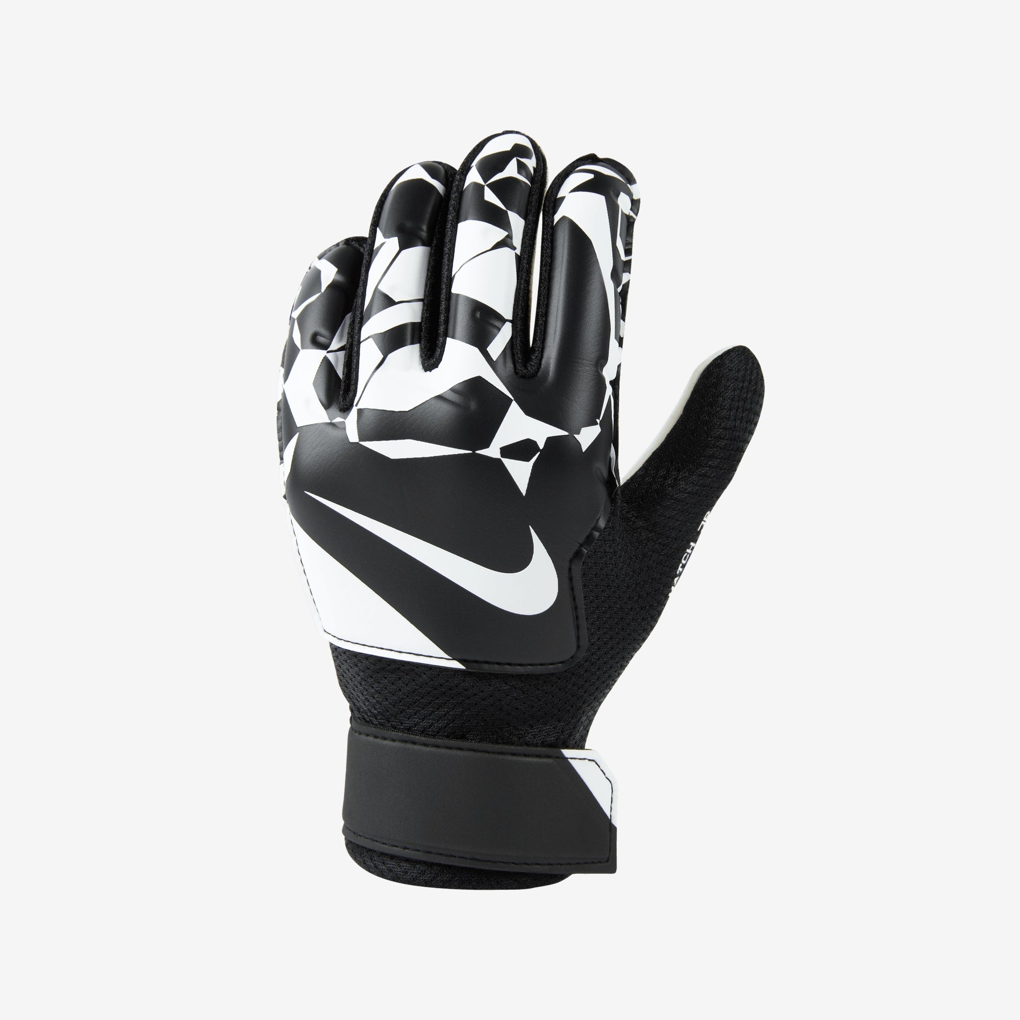 Nike Match Jr. Big Kids' Goalkeeper Soccer Gloves - Black/White/White
