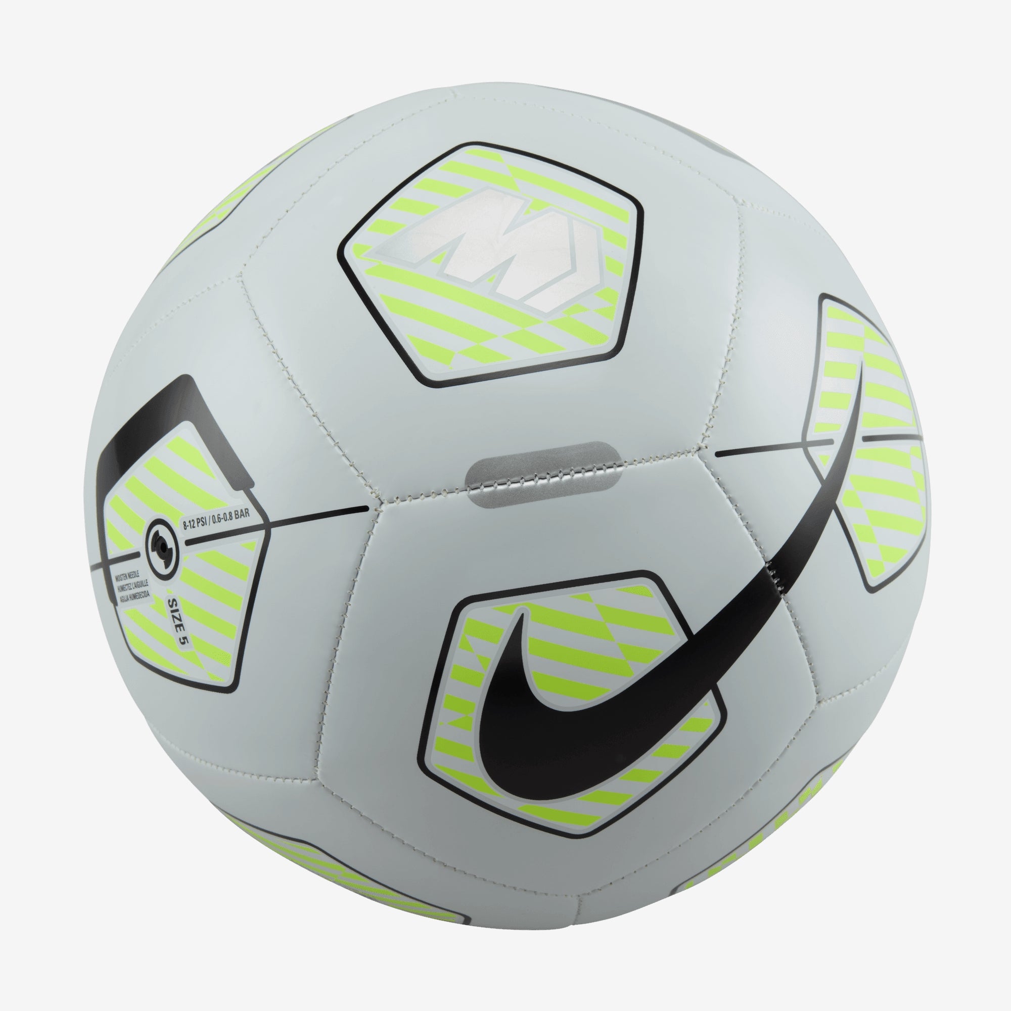 Nike Mercurial Fade Soccer Ball - Pure Platinum/Volt/Black