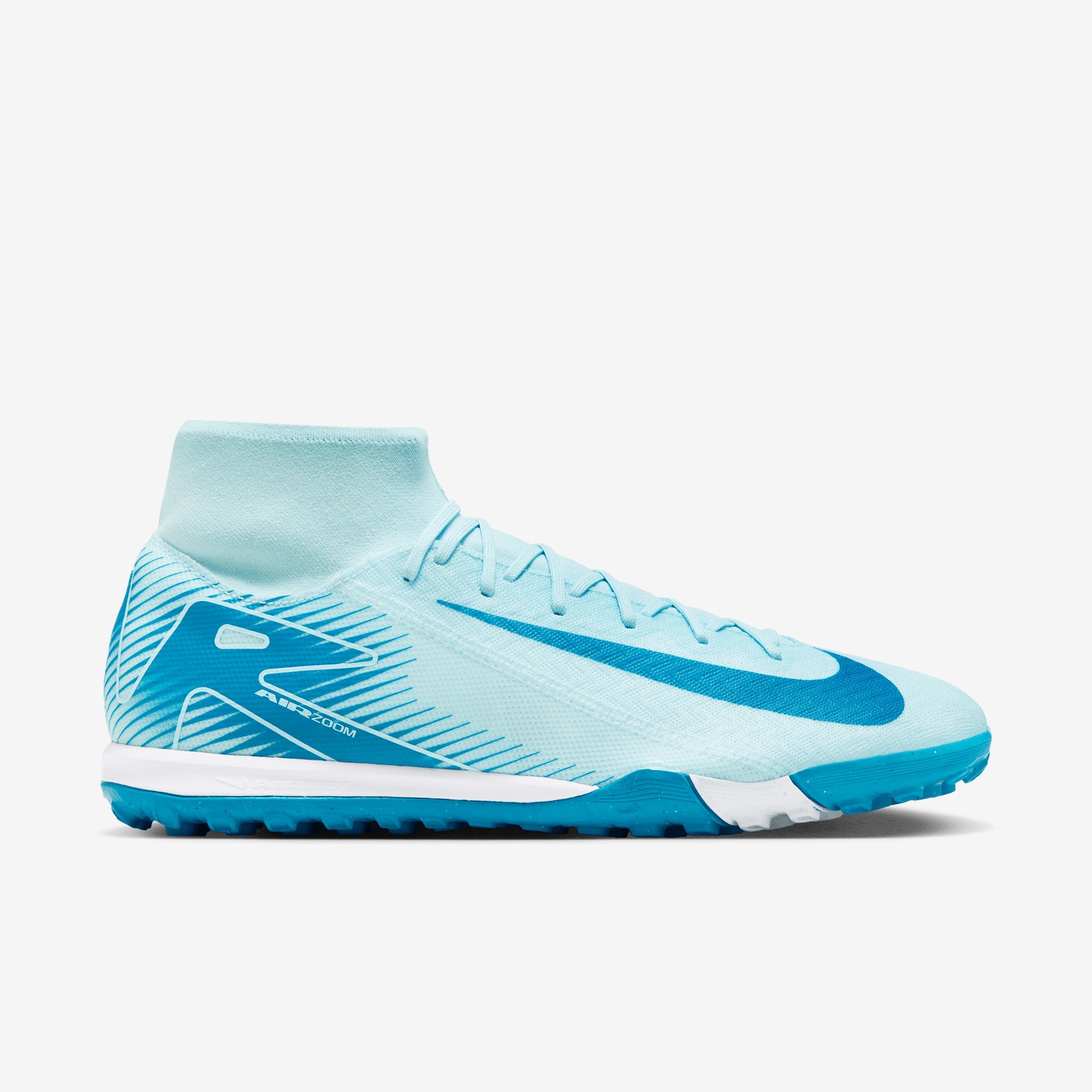 Nike Mercurial Superfly 10 Academy TF High-Top Soccer Shoes - Glacier Blue/Blue Orbit