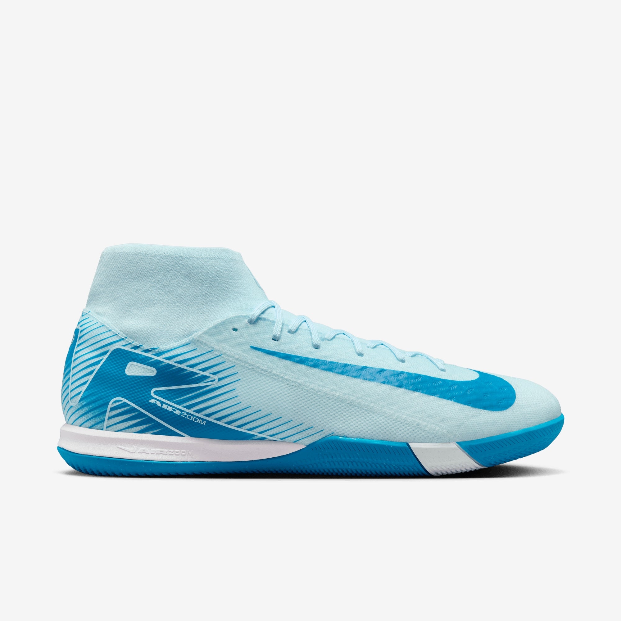 Nike Mercurial Superfly 10 Academy IC High-Top Soccer Shoes - Glacier Blue/Blue Orbit