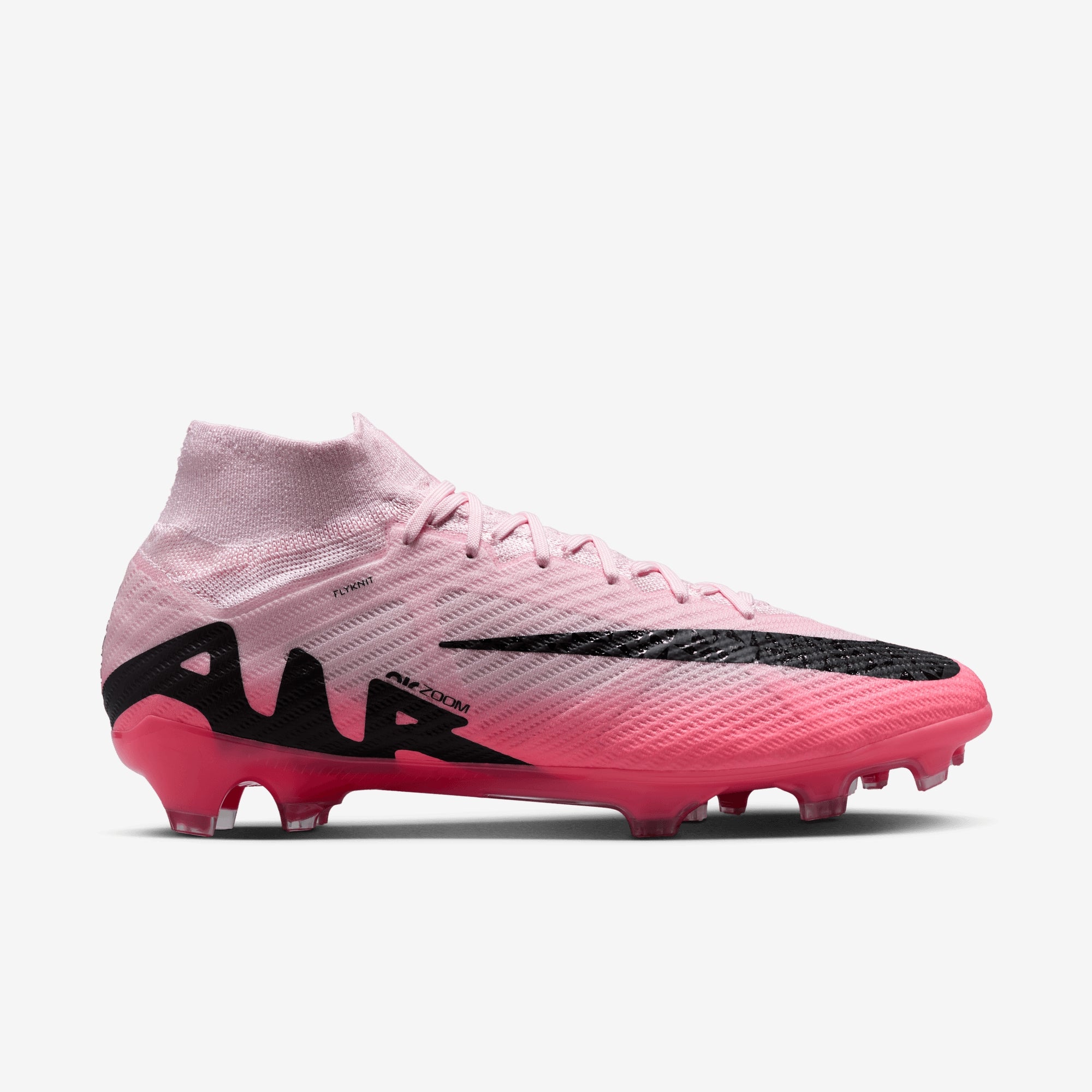 Nike Mercurial Superfly 9 Elite FG High-Top Soccer Cleats - Pink Foam/Black