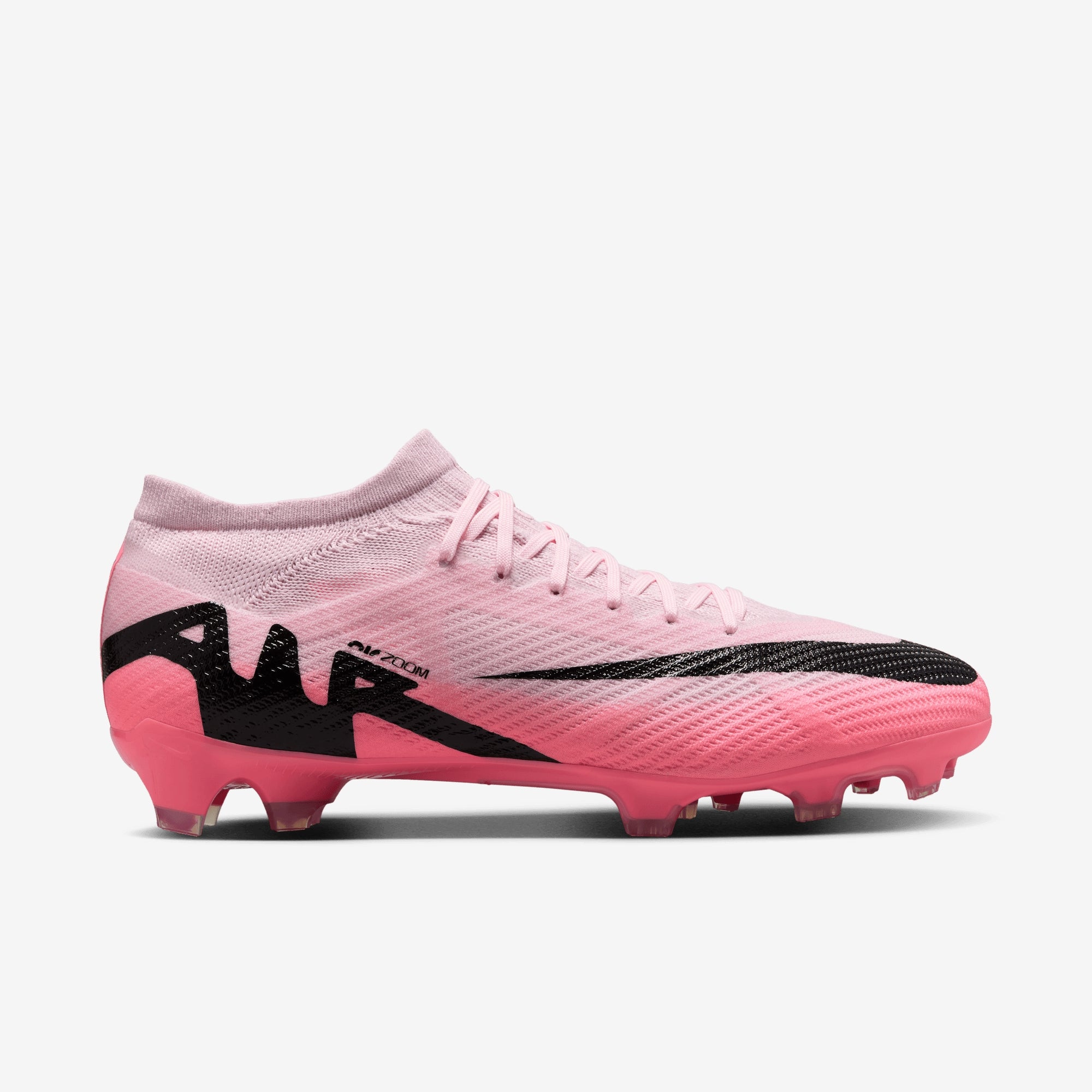 Nike Mercurial Vapor 15 Pro FG Low-Top Soccer Cleats - Pink Foam/Black