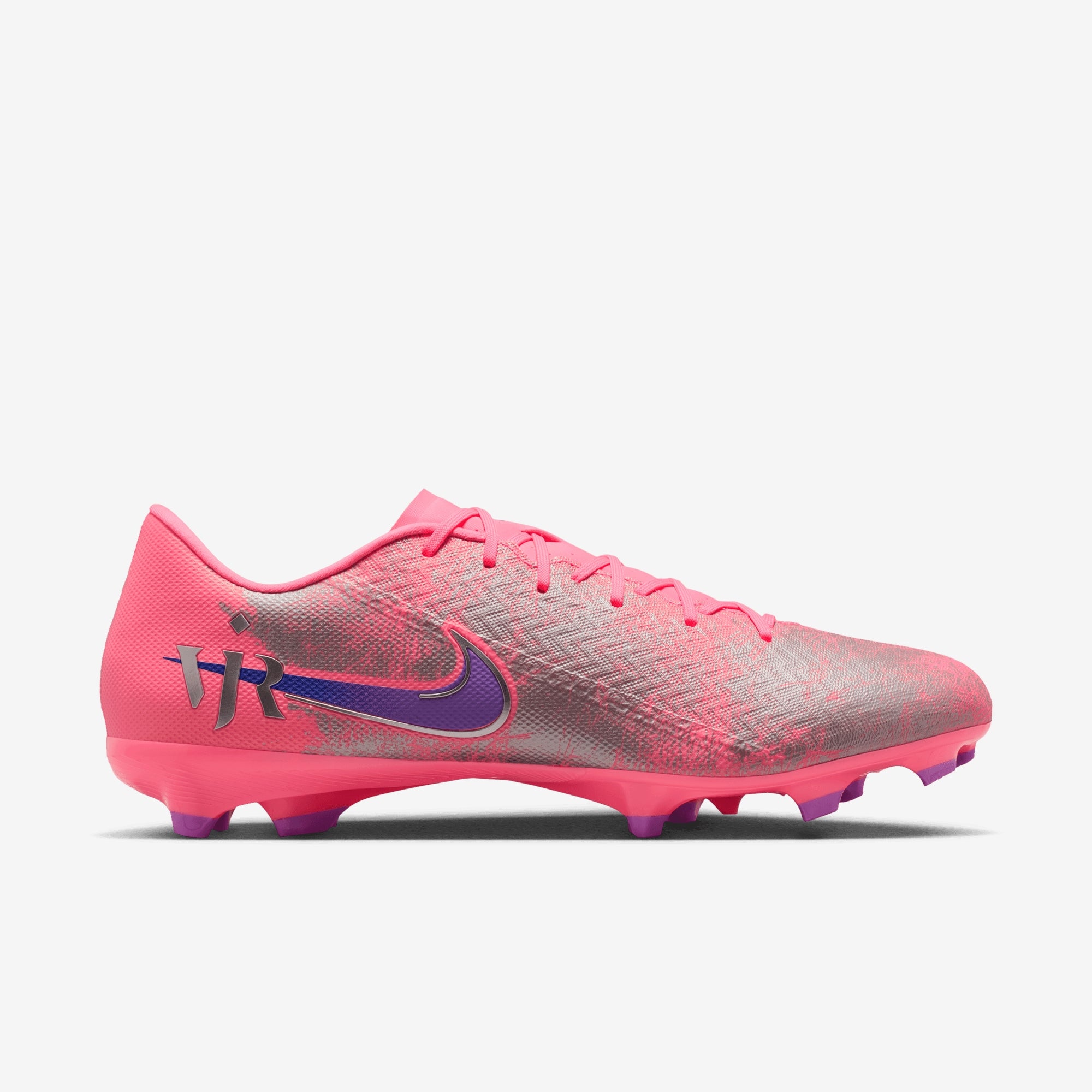 Nike Mercurial Vapor 16 Academy Vini Jr. Multi-Ground Low-Top Soccer Cleats - Sunset Pulse/Old Royal