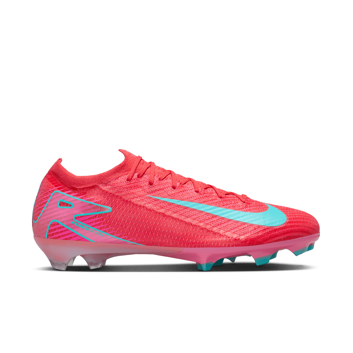 Nike Mercurial Vapor 16 Elite FG Low-Top Soccer Cleats - Ember Glow/Aurora Green