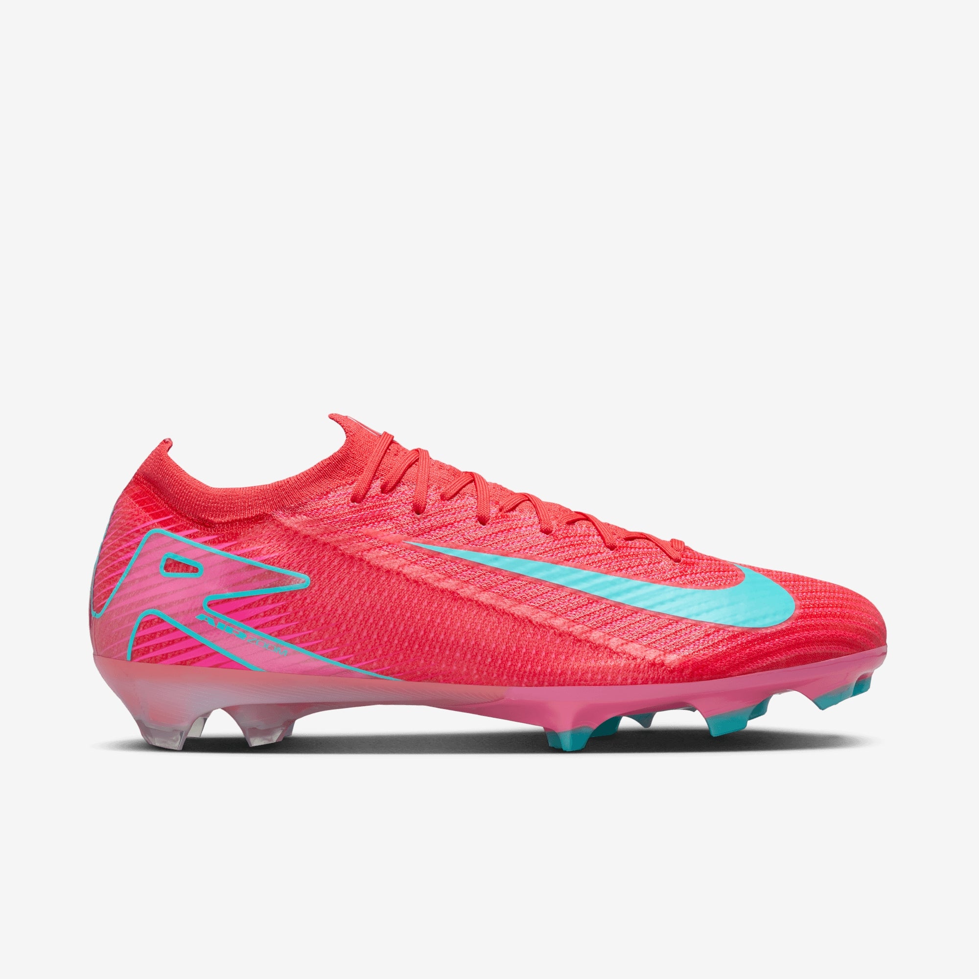 Nike Mercurial Vapor 16 Elite FG Low-Top Soccer Cleats - Ember Glow/Aurora Green