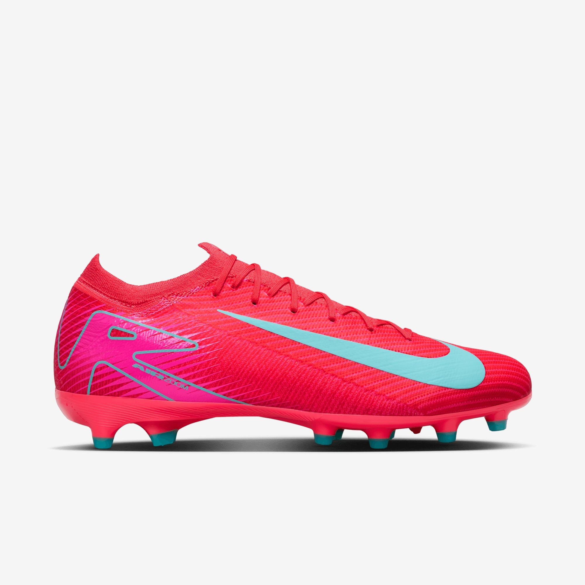 Nike Mercurial Vapor 16 Pro AG-Pro Low-Top Soccer Cleats - Ember Glow/Aurora Green