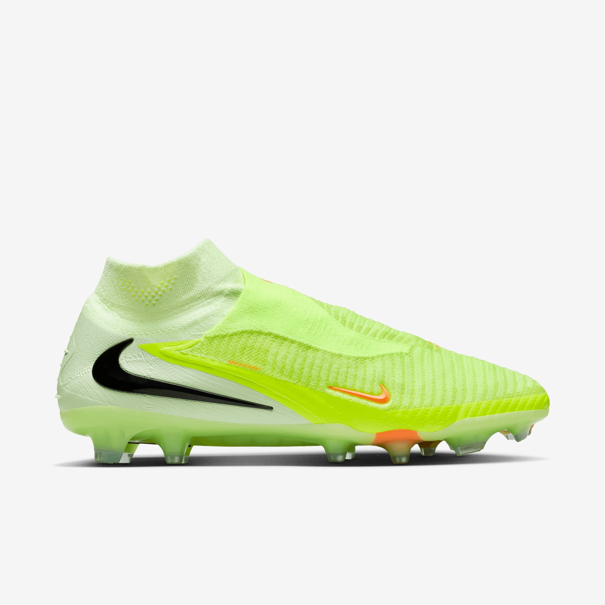 Nike Phantom 6 High Elite Firm-Ground Soccer Cleats - Hyper Crimson/Black-Limelight