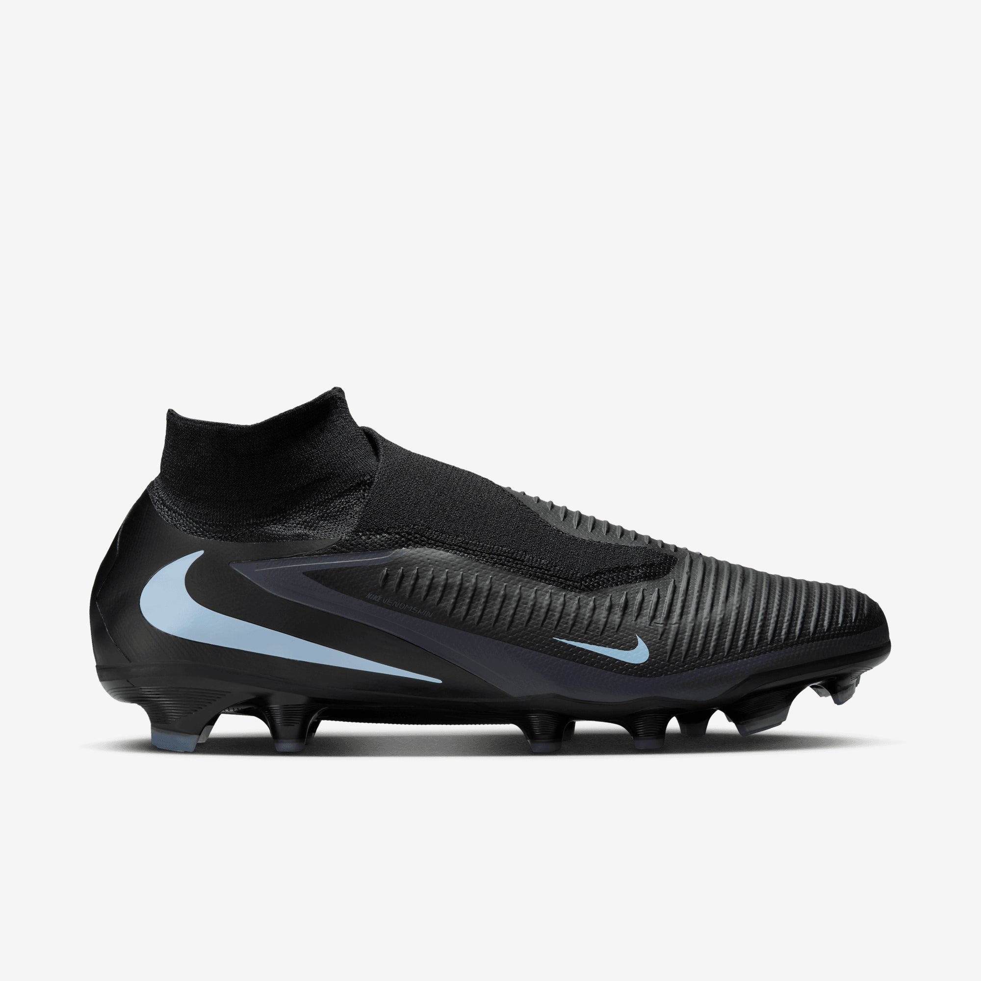 Nike Phantom 6 High Pro Firm-Ground Soccer Cleats - Black/Black