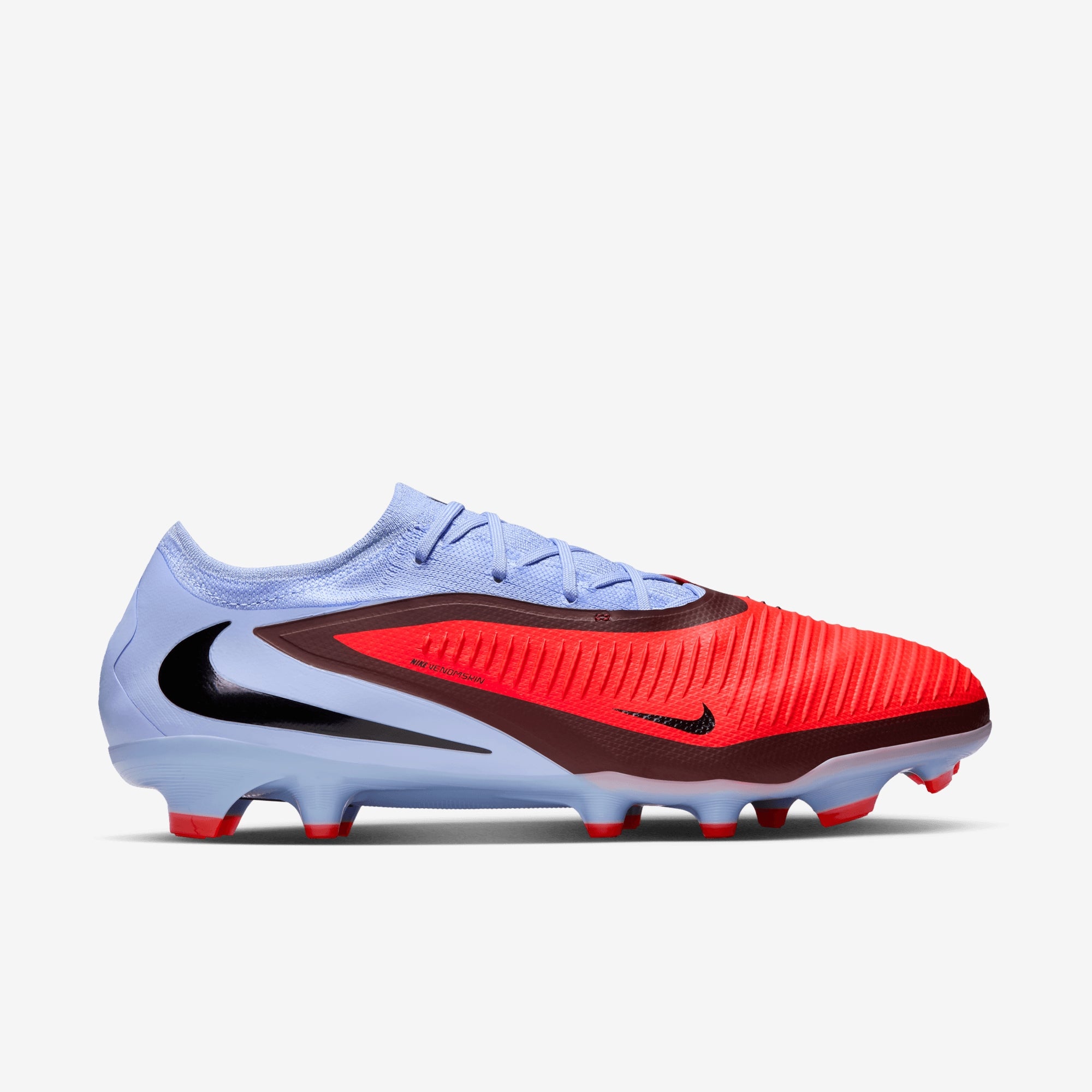 Nike Phantom 6 Low Pro Firm-Ground Soccer Cleats - Royal Tint/Bright Crimson
