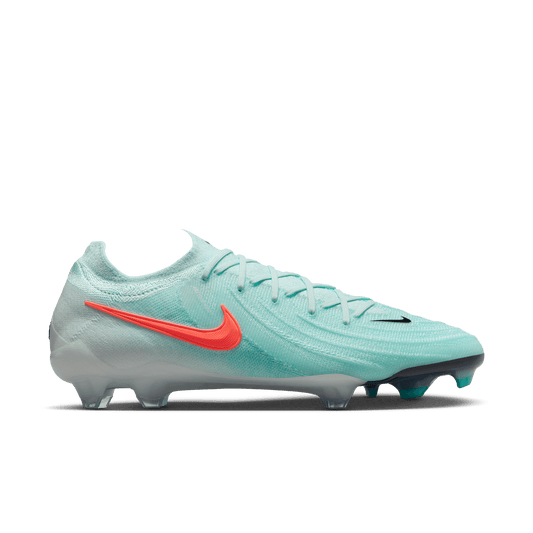 Nike Phantom GX 2 Elite FG Low-Top Soccer Cleats - Ember Glow/Aurora Green