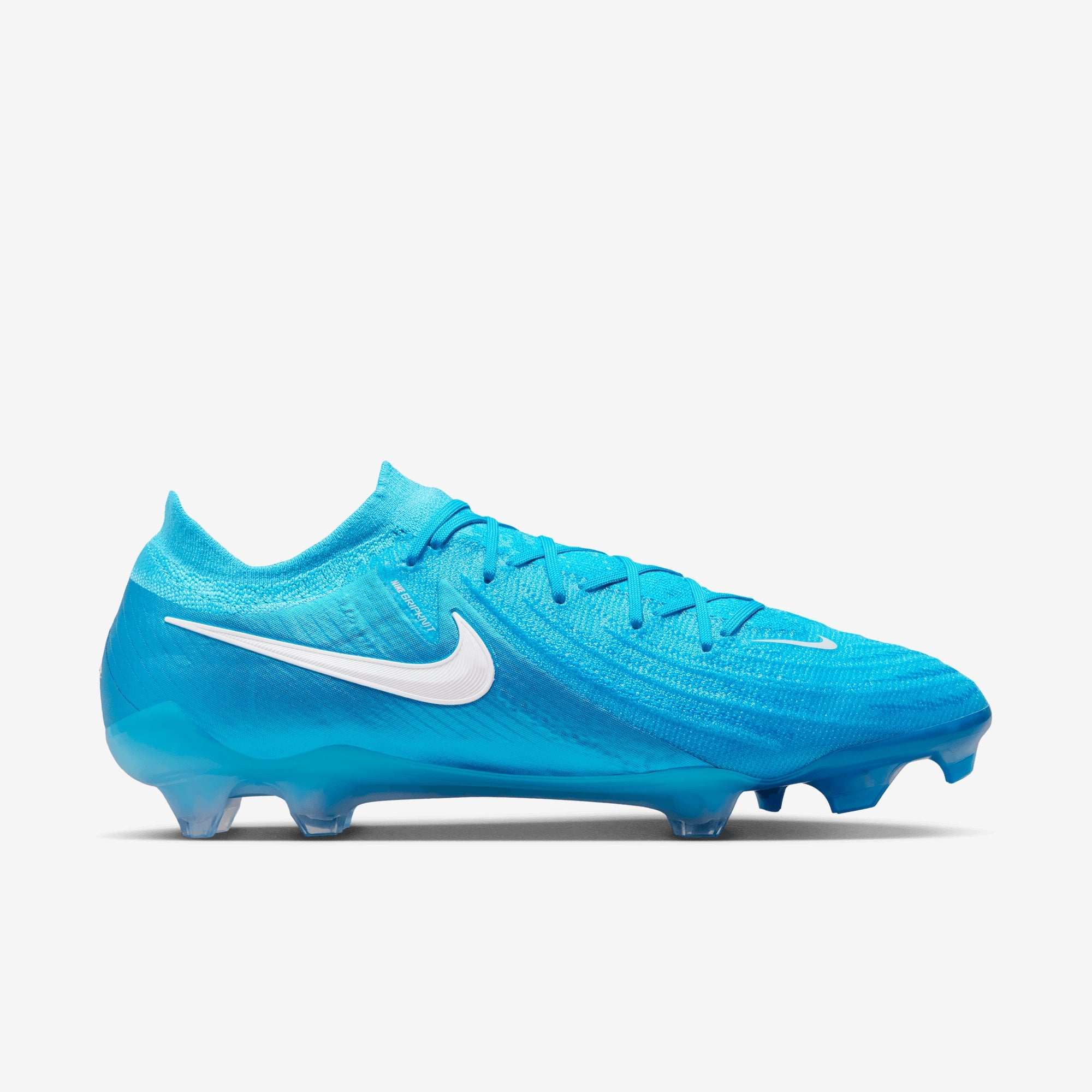 Nike Phantom GX 2 Elite FG Low-Top Soccer Cleats - Blue Fury/White