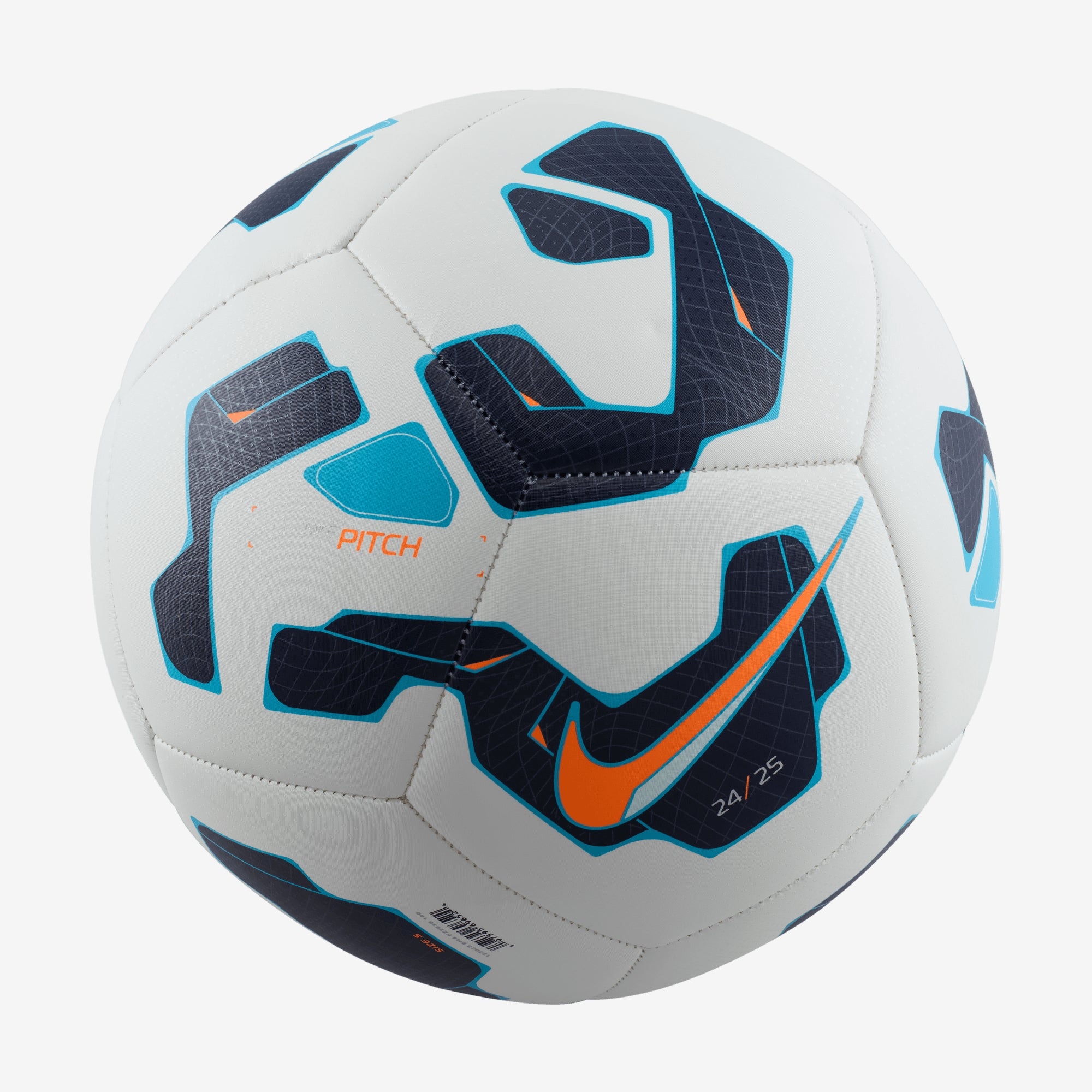 Nike Pitch Soccer Ball - White/Blackened Blue/Hyper Crimson