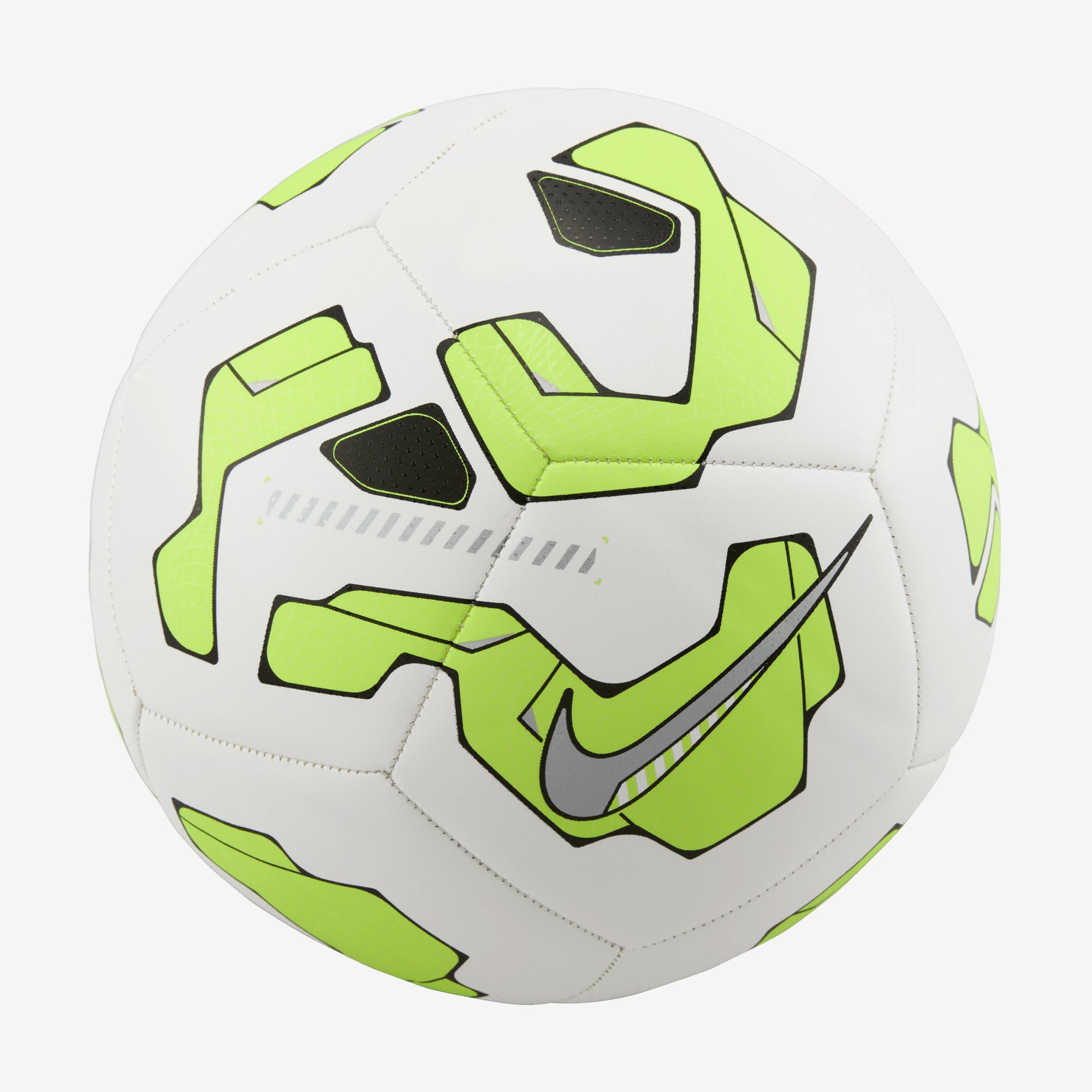 Nike Pitch Soccer Ball - White/Volt/Metallic Silver