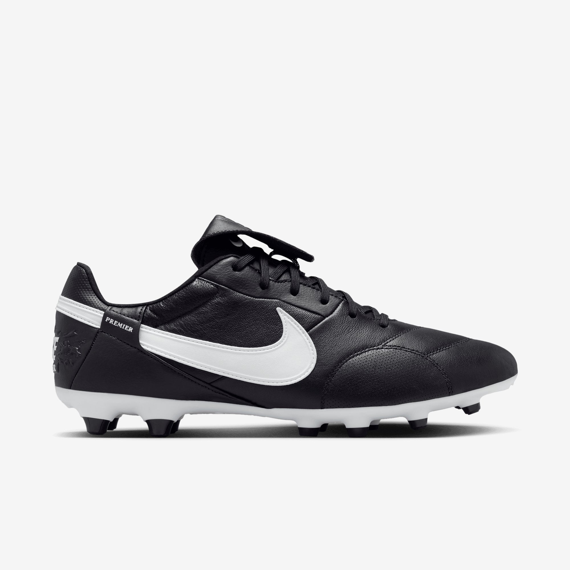 Nike Premier 3 FG Low-Top Soccer Cleats - Black/White