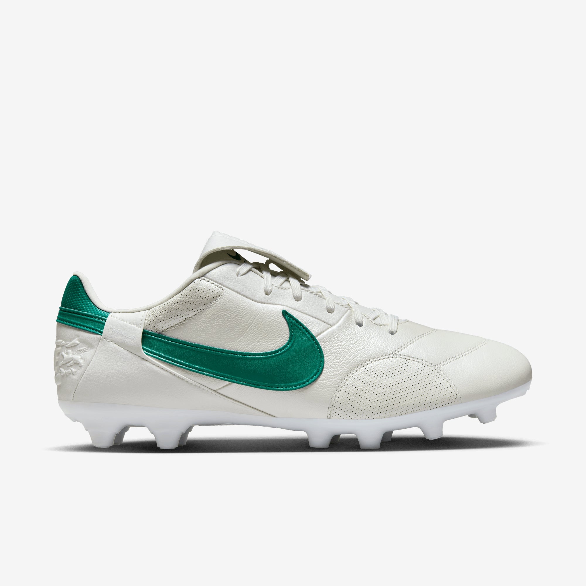 Nike Premier 3 FG Low-Top Soccer Cleats - Mtlc Summit Wht/Mystic Green