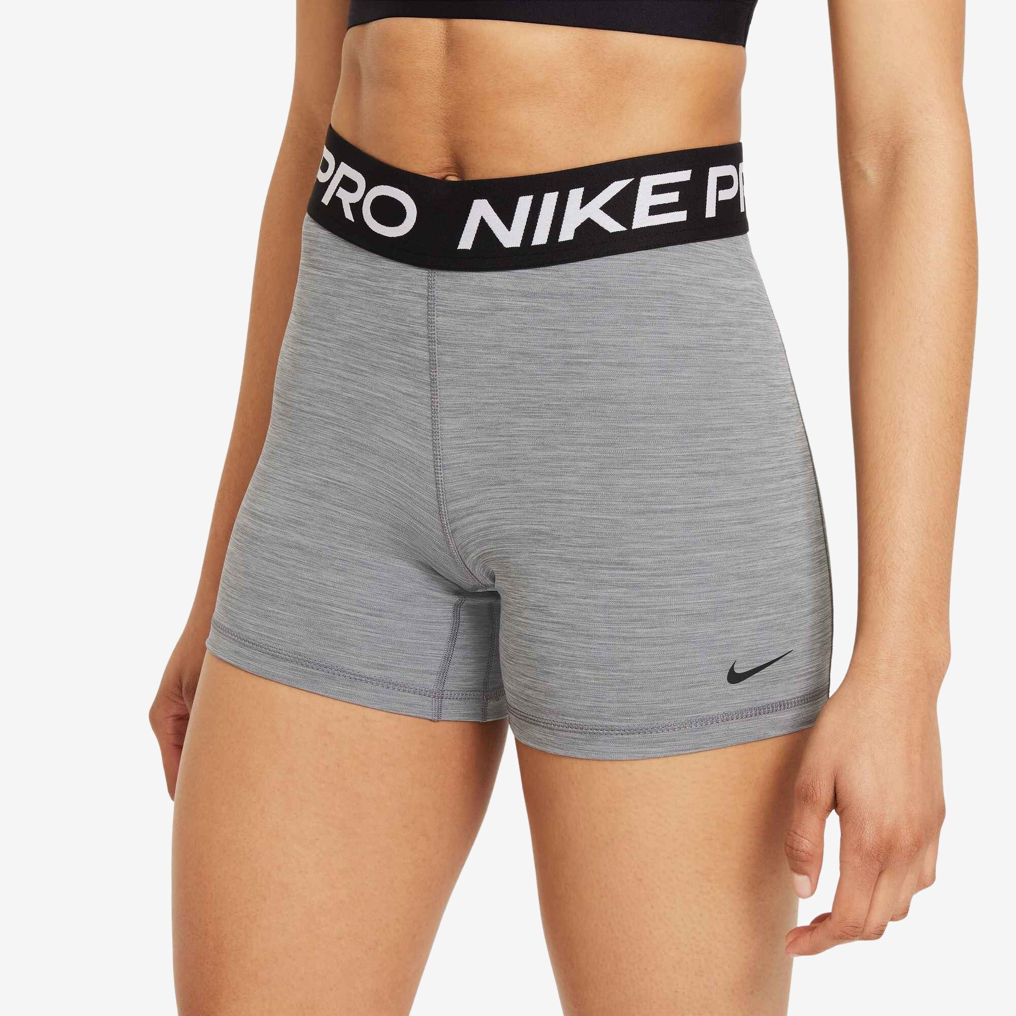 Nike Pro 365 Women's 5" Shorts - Smoke Grey/Htr/Black/Black