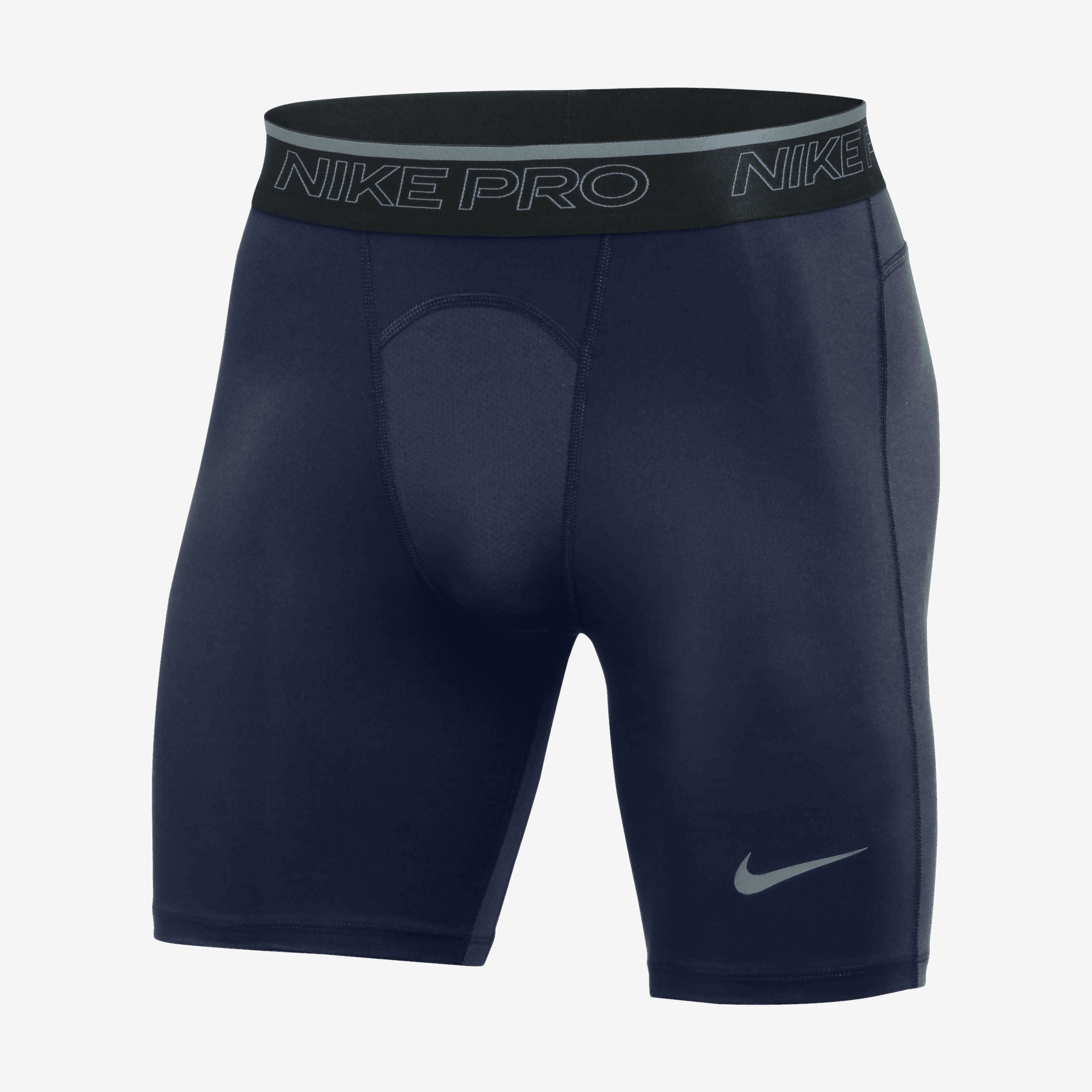 Nike Pro Men's Bike Shorts - Tm Navy/Cool Grey