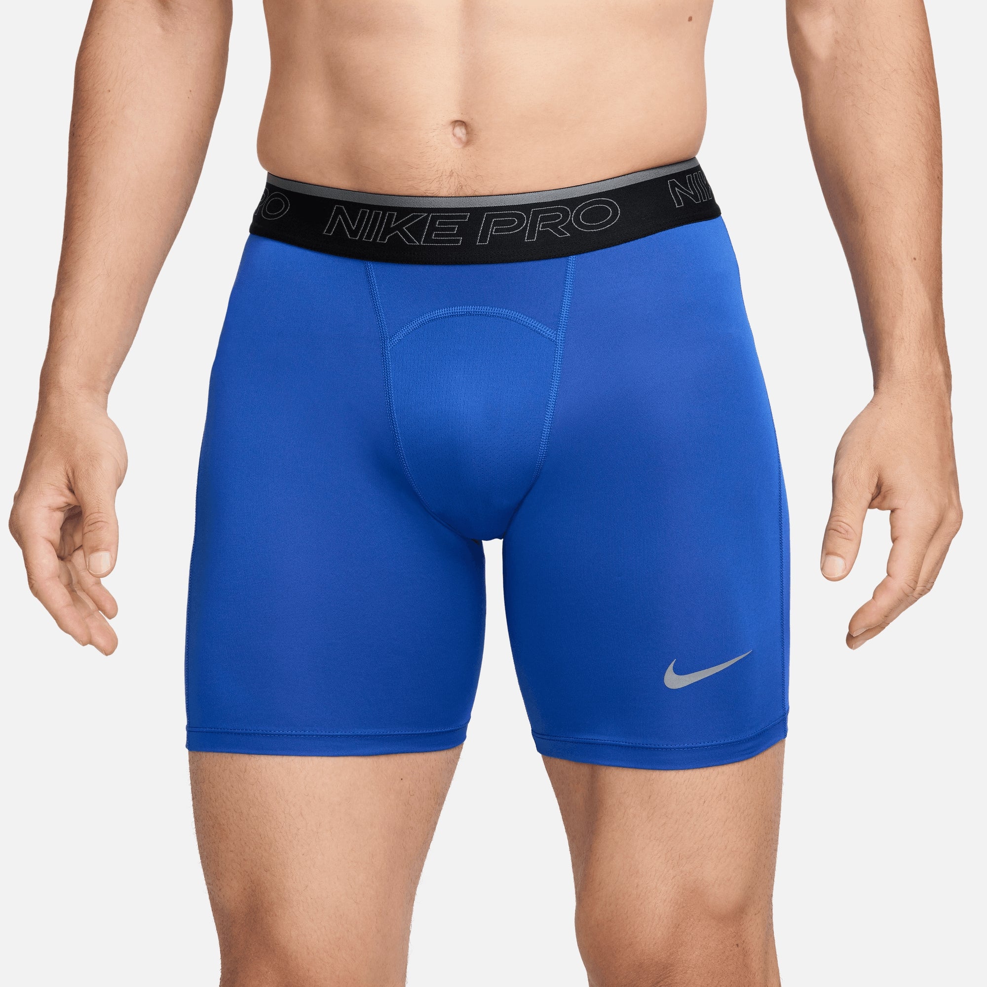 Nike Pro Men's Bike Shorts - Tm Royal/Cool Grey