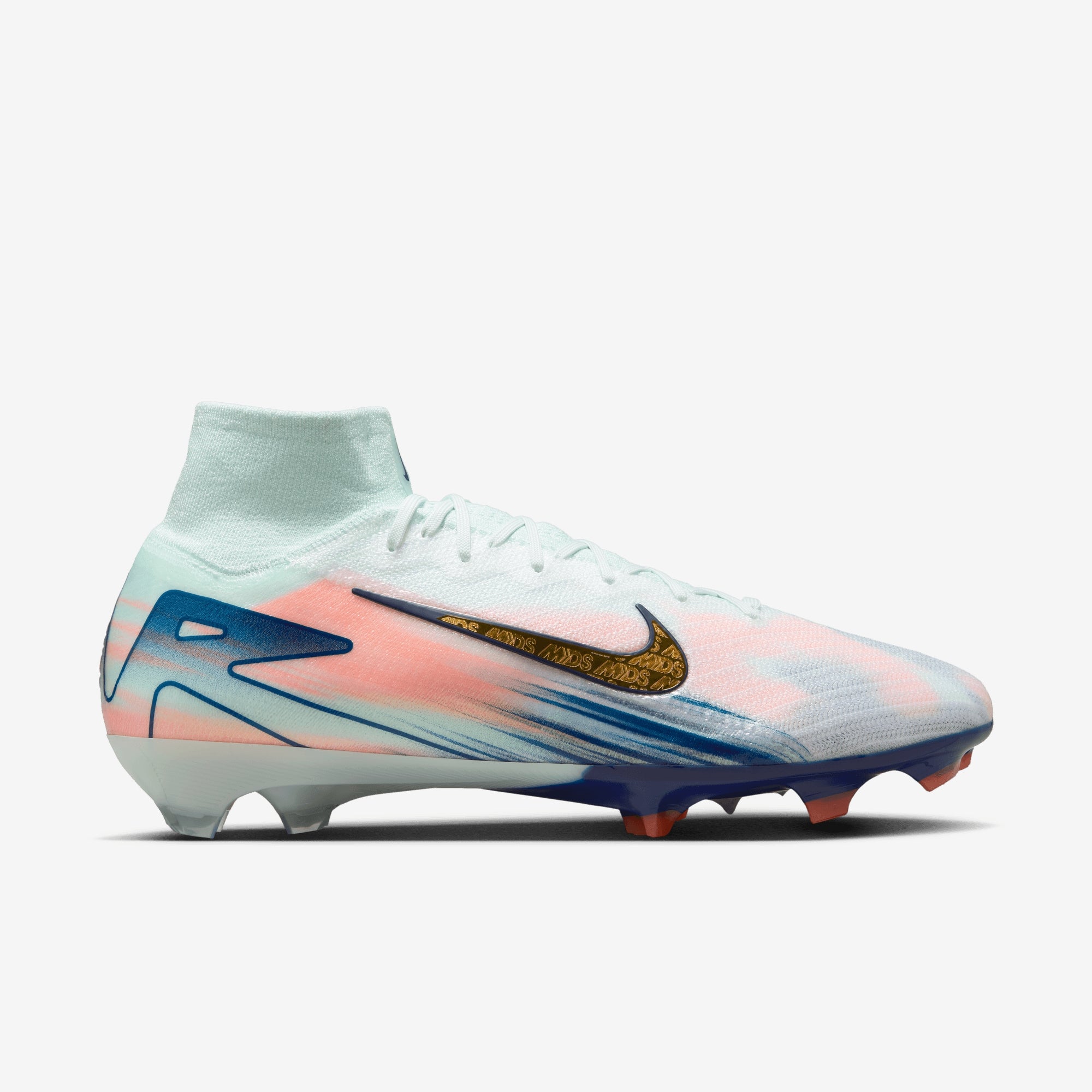 Nike Superfly 10 Elite Mercurial Dream Speed FG High-Top Soccer Cleats - Barely Green/Mtlc Gold Coin