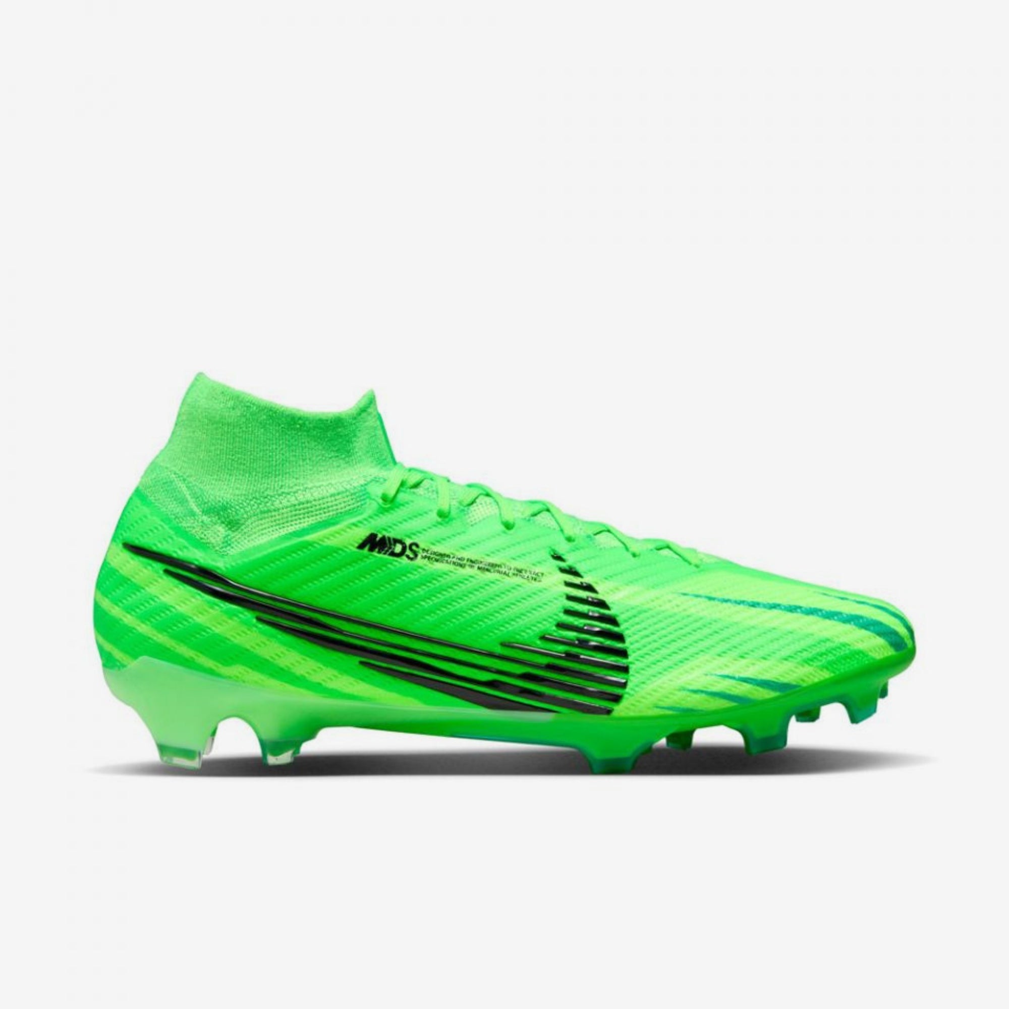 Nike Superfly 9 Elite Mercurial Dream Speed Firm-Ground High-Top Soccer Cleats - Green Strike/Black/Stadium Green
