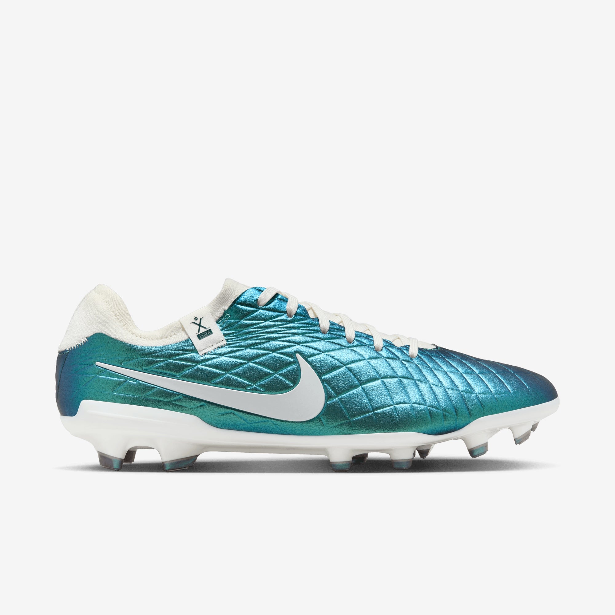 Nike Tiempo Emerald Legend 10 Pro FG Low-Top Soccer Cleats - Dk Atomic Teal/Sail