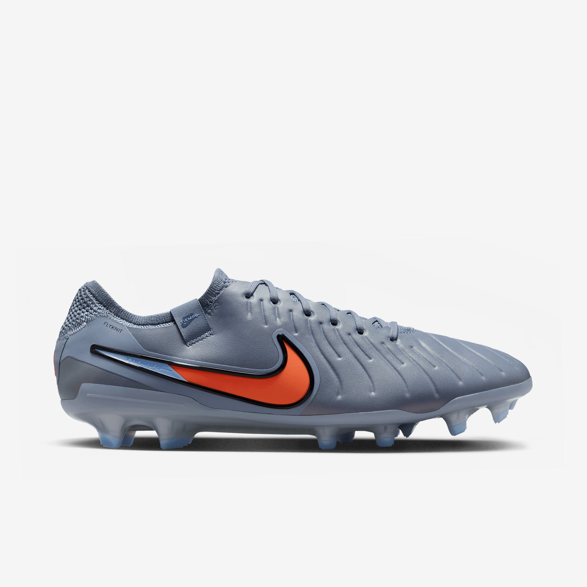 Nike Tiempo Legend 10 Elite Firm-Ground Low-Top Soccer Cleats - Blue Eclipse/Black