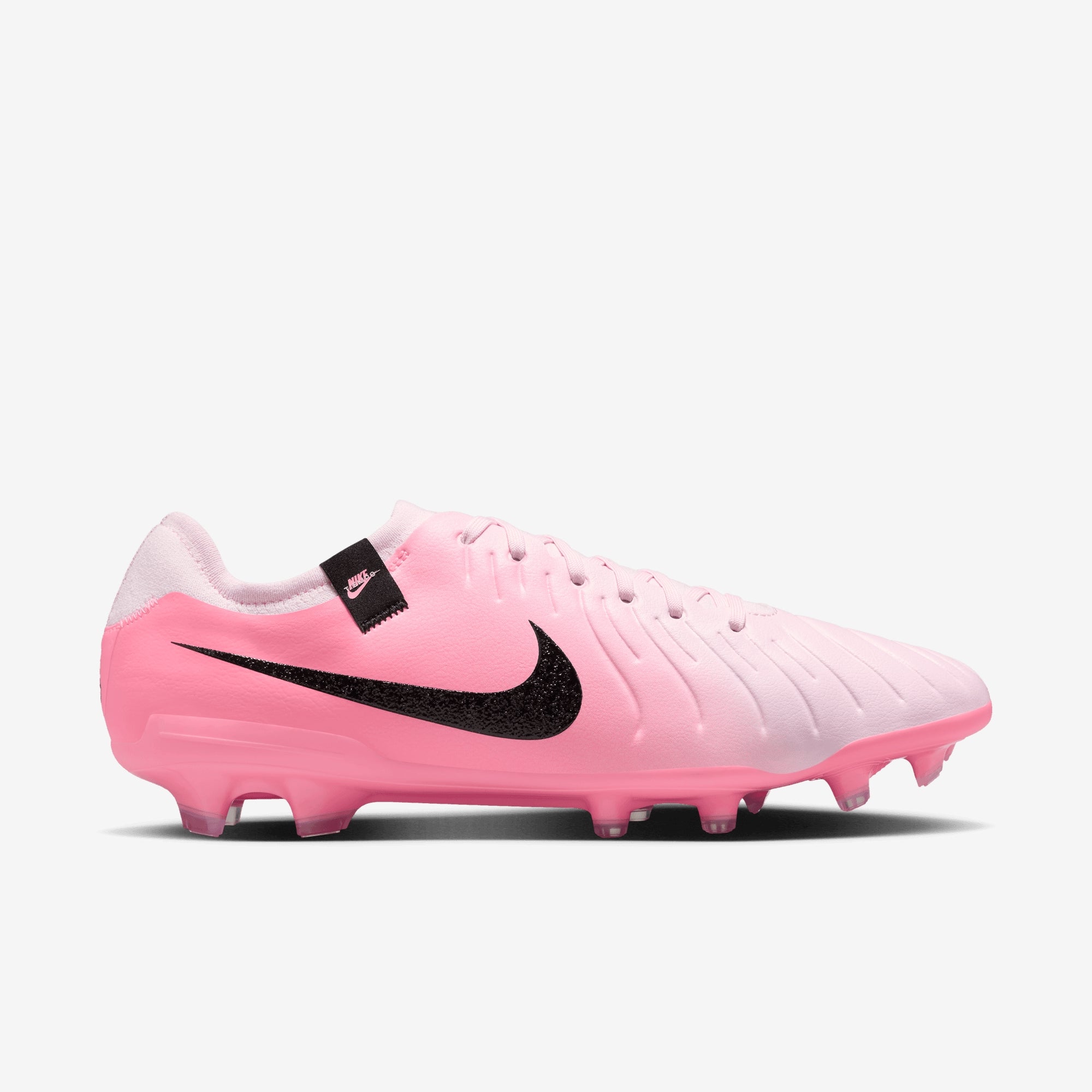 Nike Tiempo Legend 10 Pro FG Low-Top Soccer Cleats - Pink Foam/Black