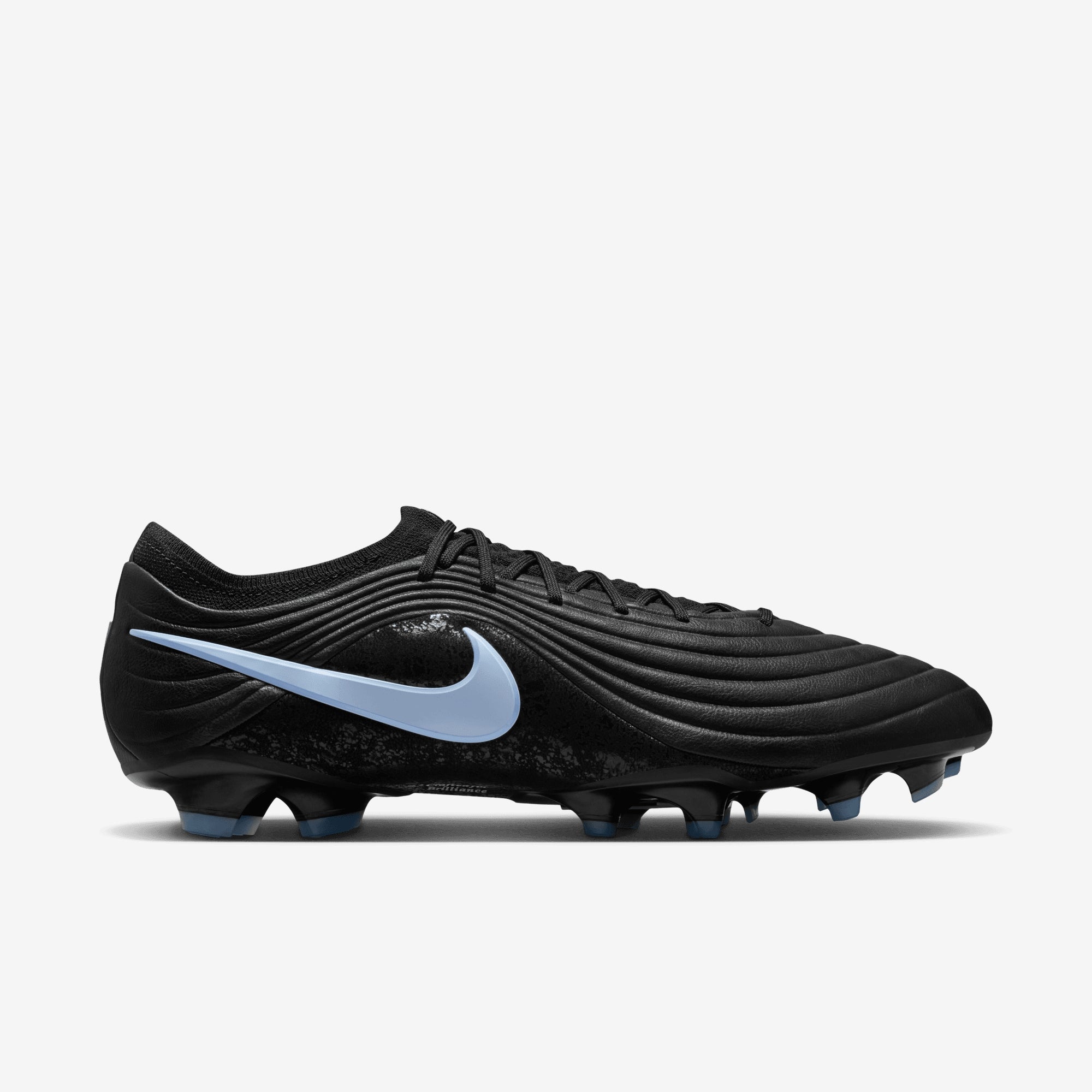 Nike Tiempo Maestro Elite Firm-Ground Low-Top Soccer Cleats - Black/Ice Blue