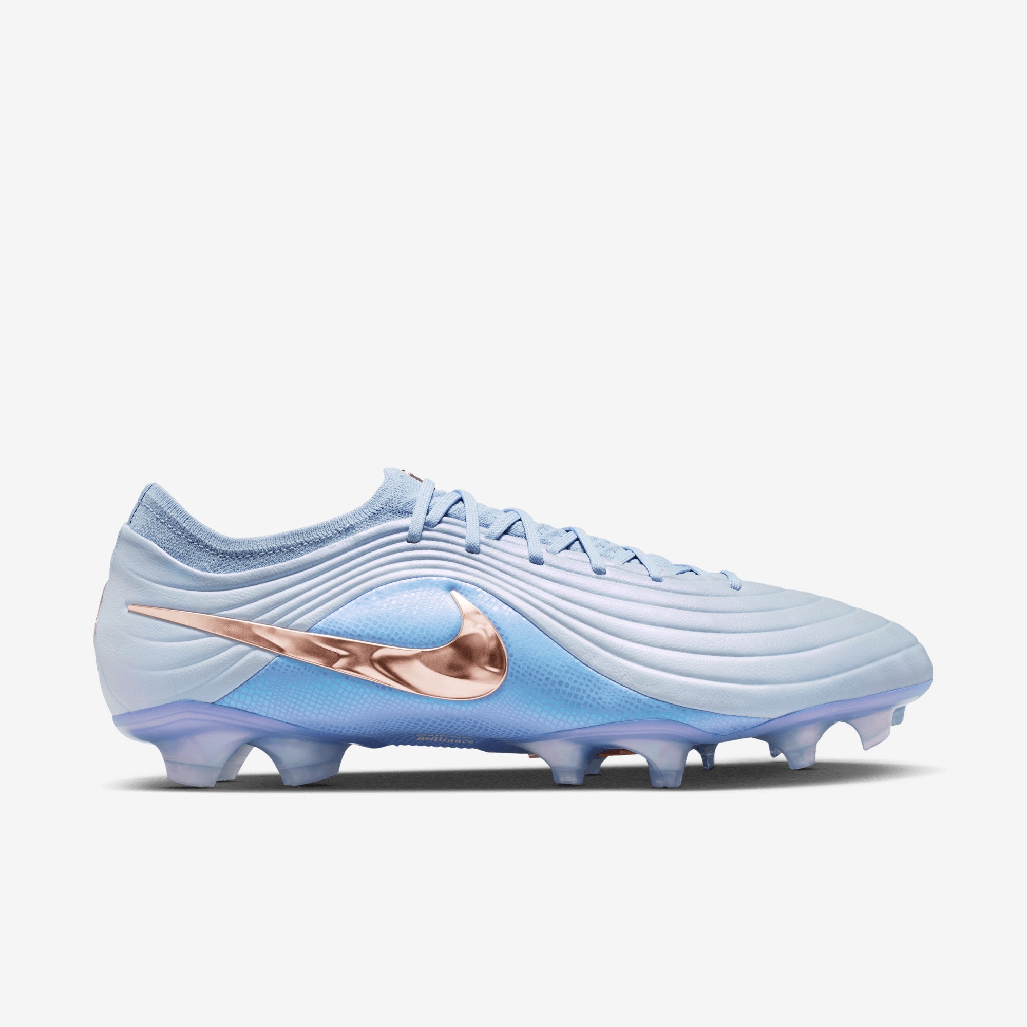 Nike Tiempo Maestro Elite LV8 Firm-Ground Low-Top Soccer Cleats - Ghost/Crimson Tint-Royal Pulse