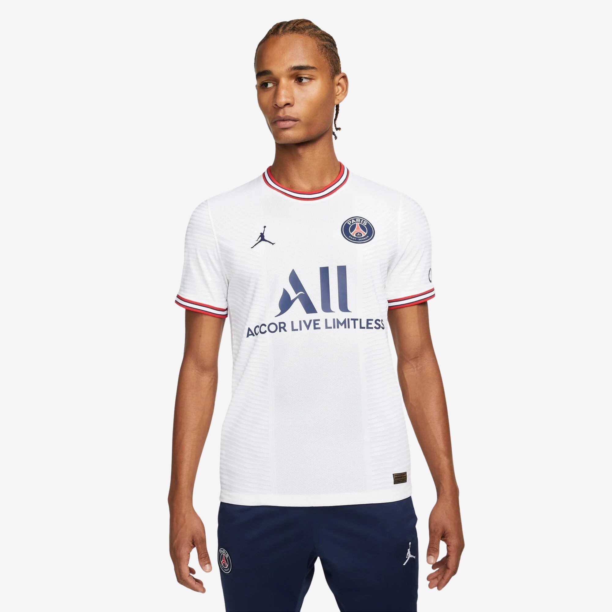 Paris Saint-Germain 2022/23 Match Fourth Men's Nike Dri-FIT ADV Soccer Jersey - White/Midnight Navy