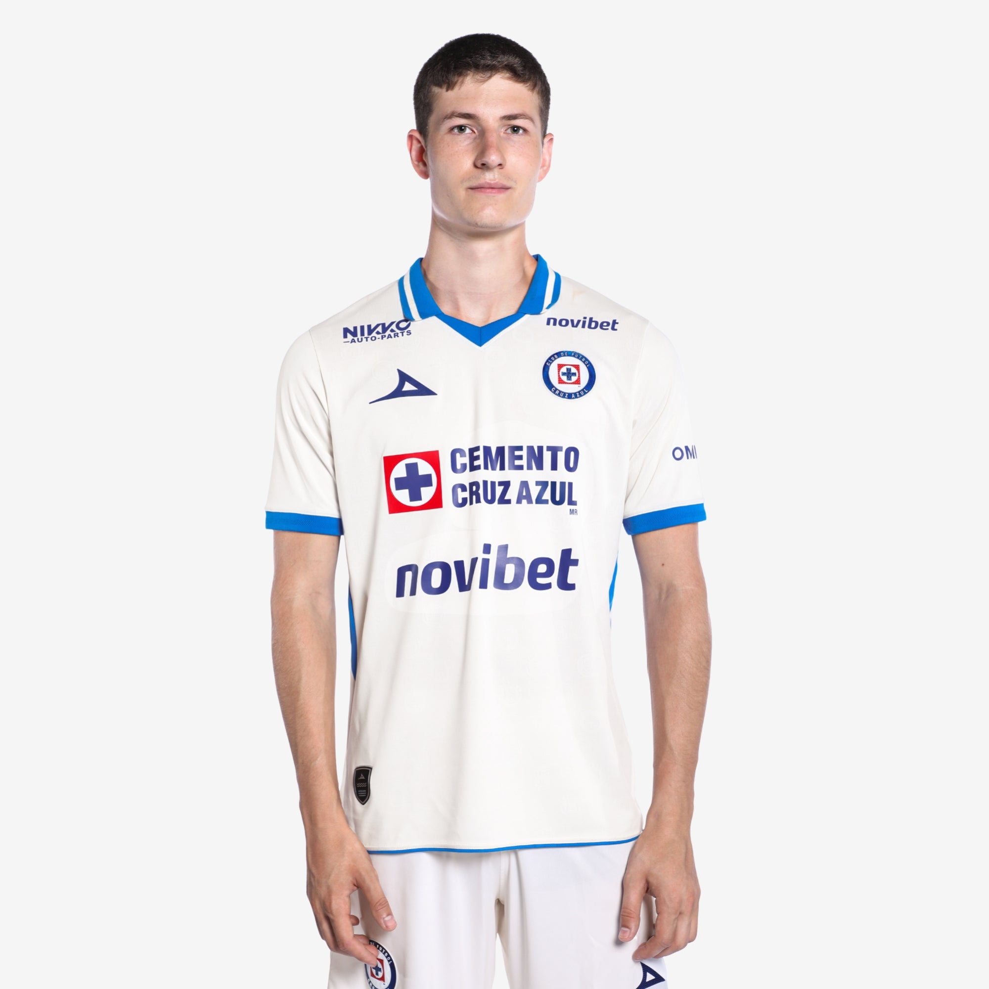 Pirma Cruz Azul 2026/27 Match Away Men's Soccer Authentic Jersey - Beige