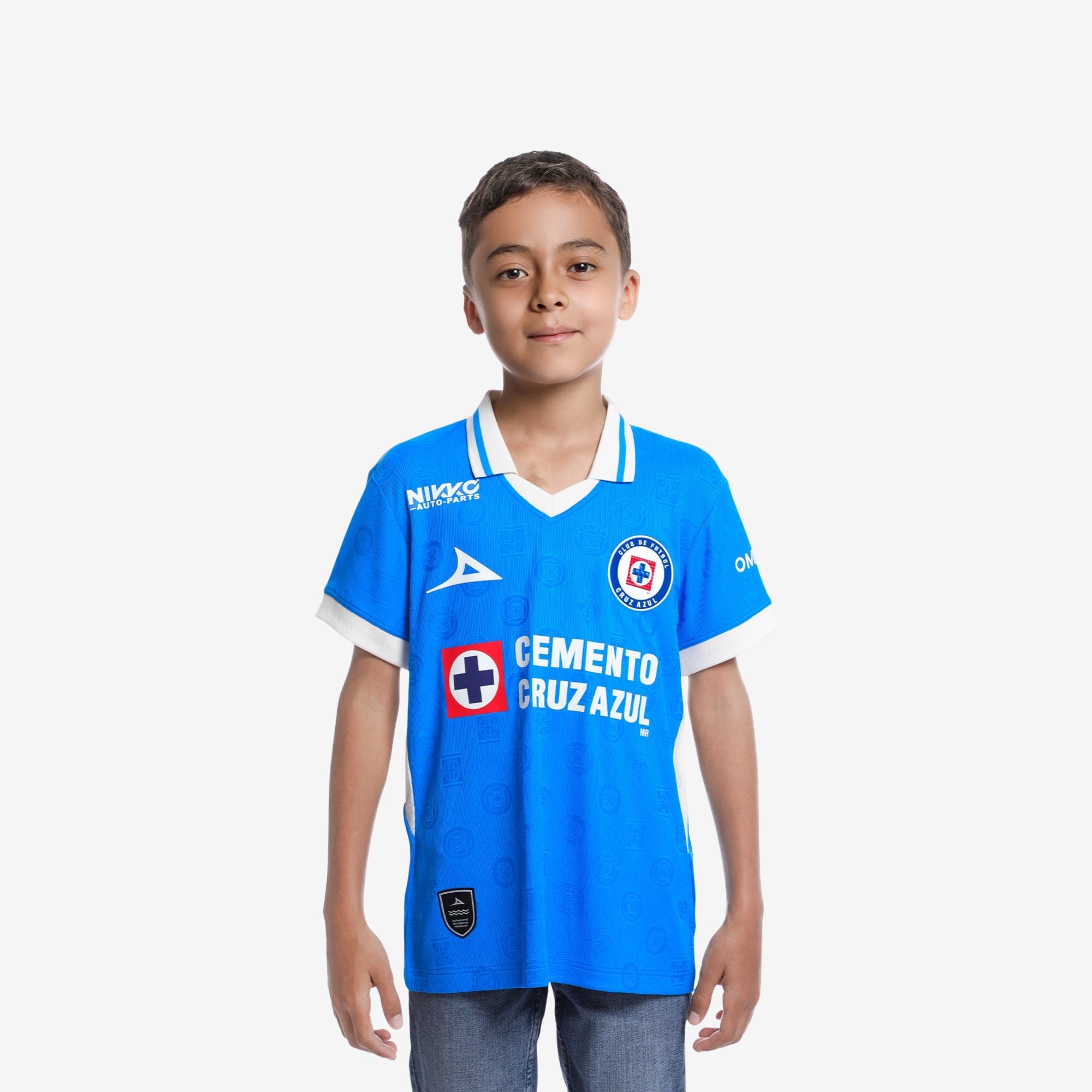 Pirma Cruz Azul 2026/27 Home Big Kids' Soccer Jersey - Royal Blue