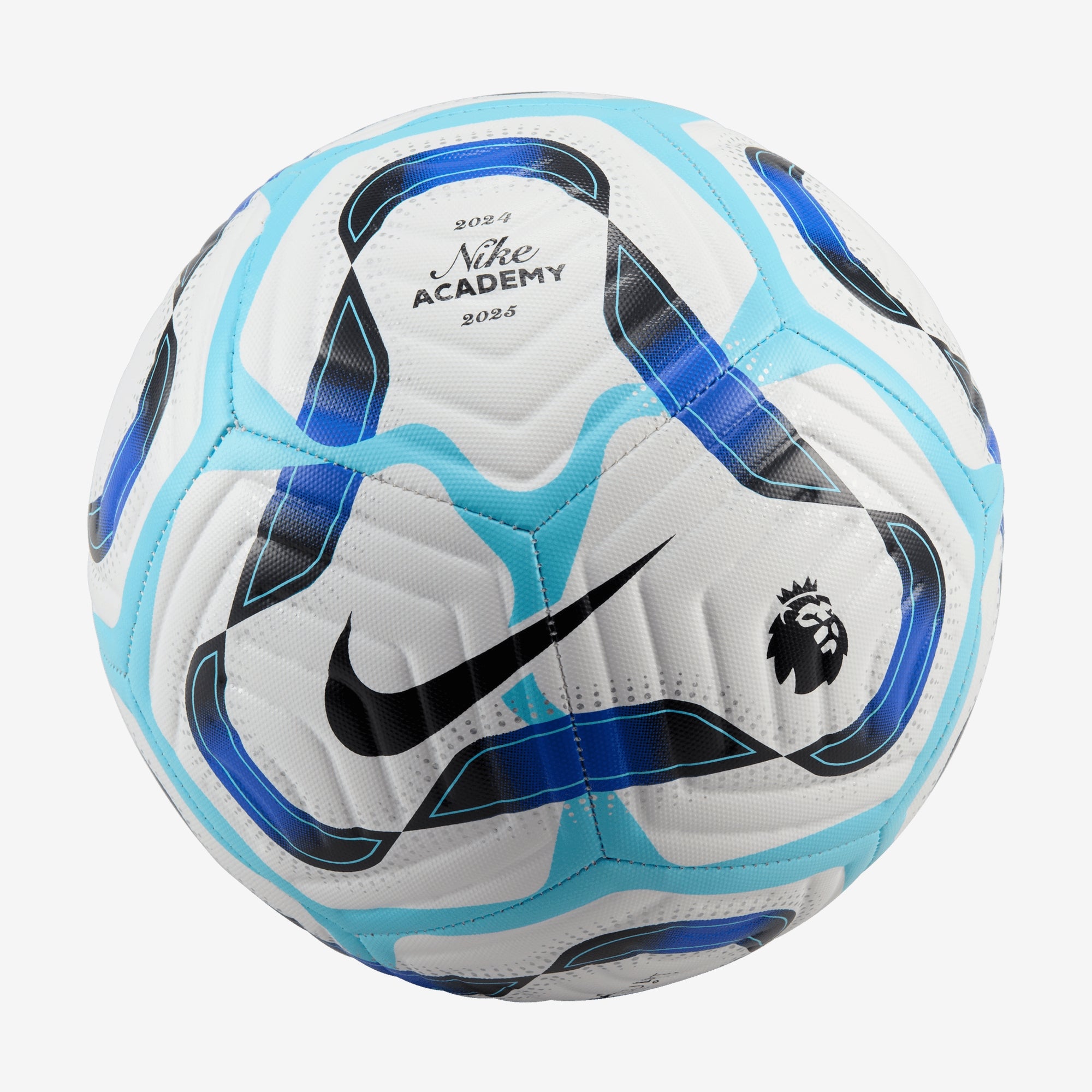 Nike Premier League Academy Soccer Ball - White/Racer Blue/Lagoon Pulse/Black