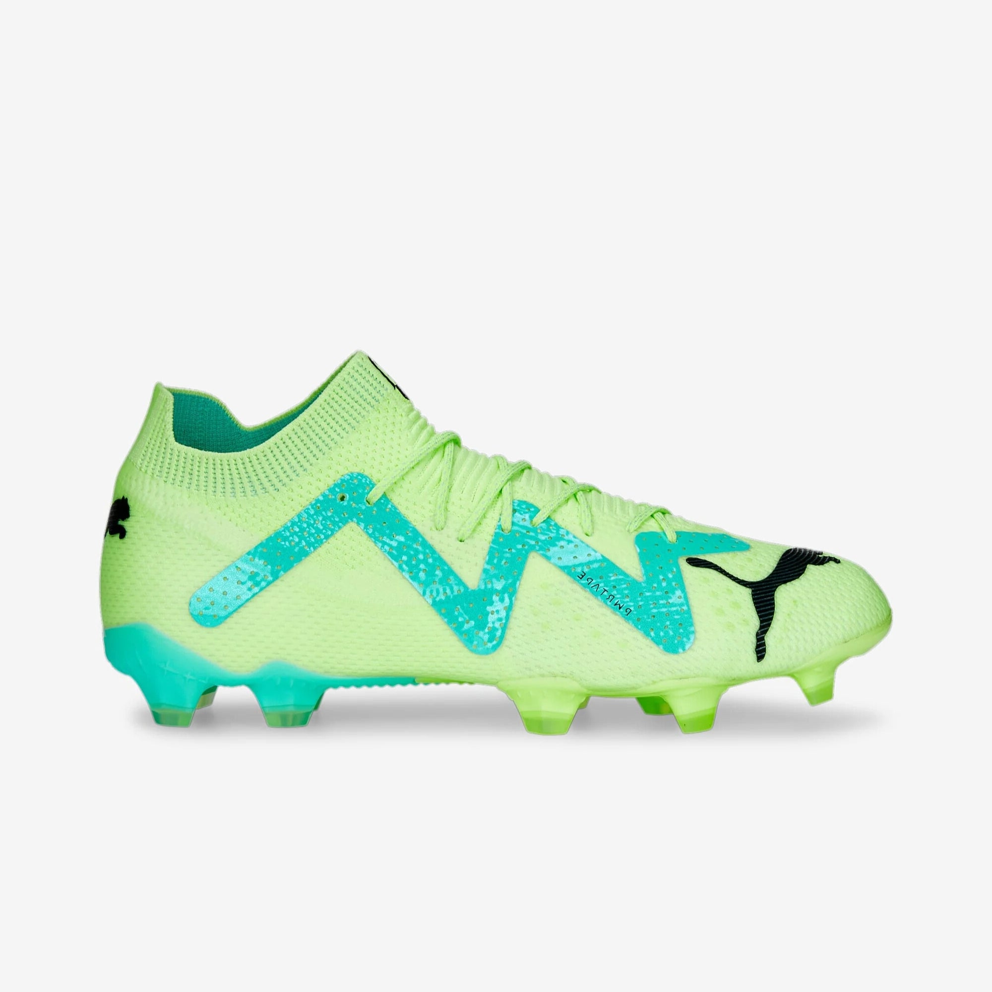 PUMA FUTURE ULTIMATE Firm/Artificial-Ground Low-Top Soccer Cleats - Fast Yellow/PUMA Black/Electric Peppermint