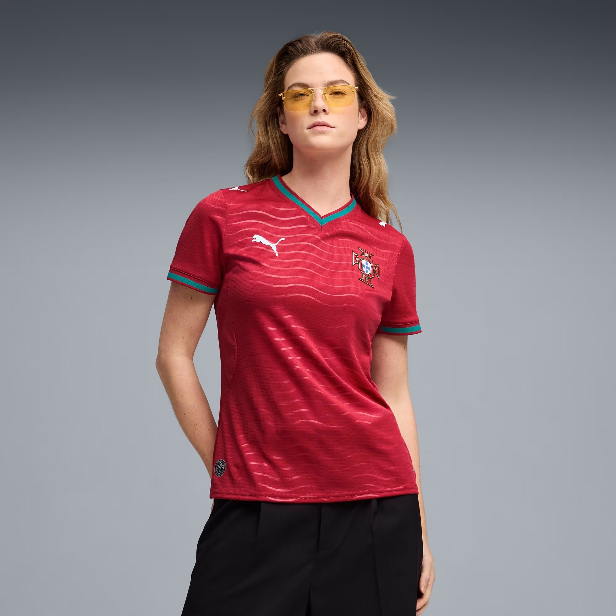 PUMA Portugal 2026/27 Stadium Home Women's Soccer Jersey (Red)