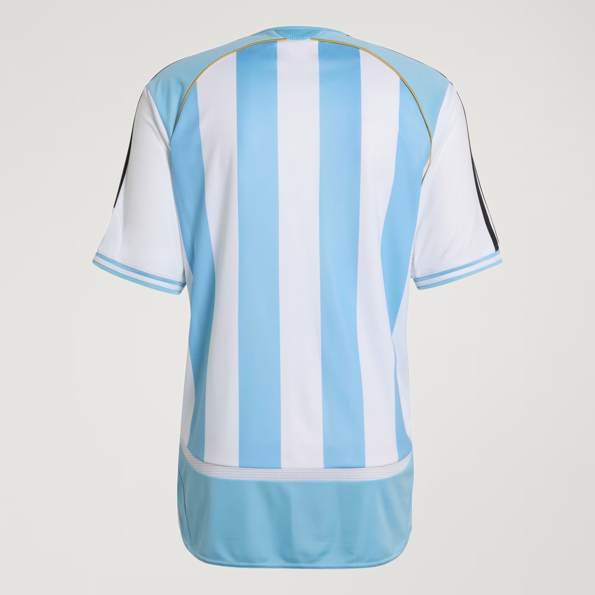 adidas Argentina Home 2006 Men's Soccer Jersey - White / Clear Blue