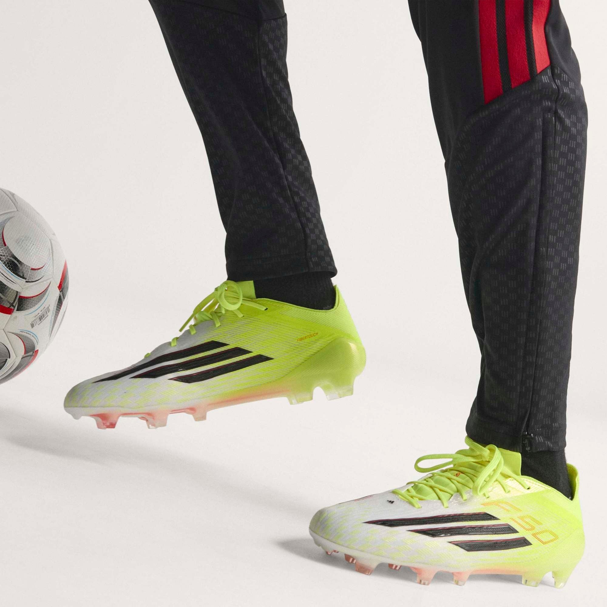 adidas F50 Elite Firm-Ground Low-Top Soccer Cleats - Team Solar Yellow 2 / Core Black / Lucid Red
