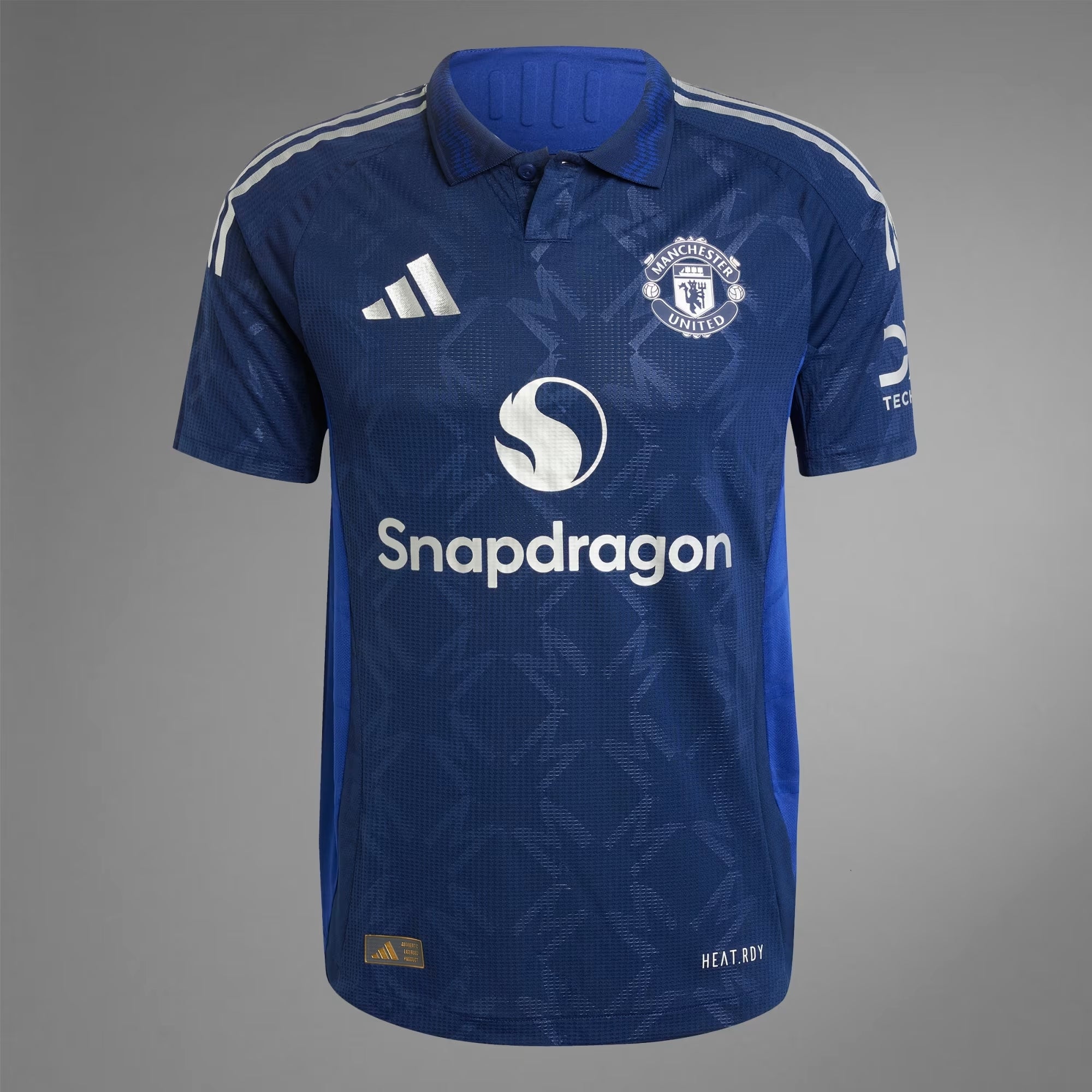 adidas Manchester United 2024/25 Match Away Men's HEAT.RDY Soccer Authentic Jersey - Night Indigo