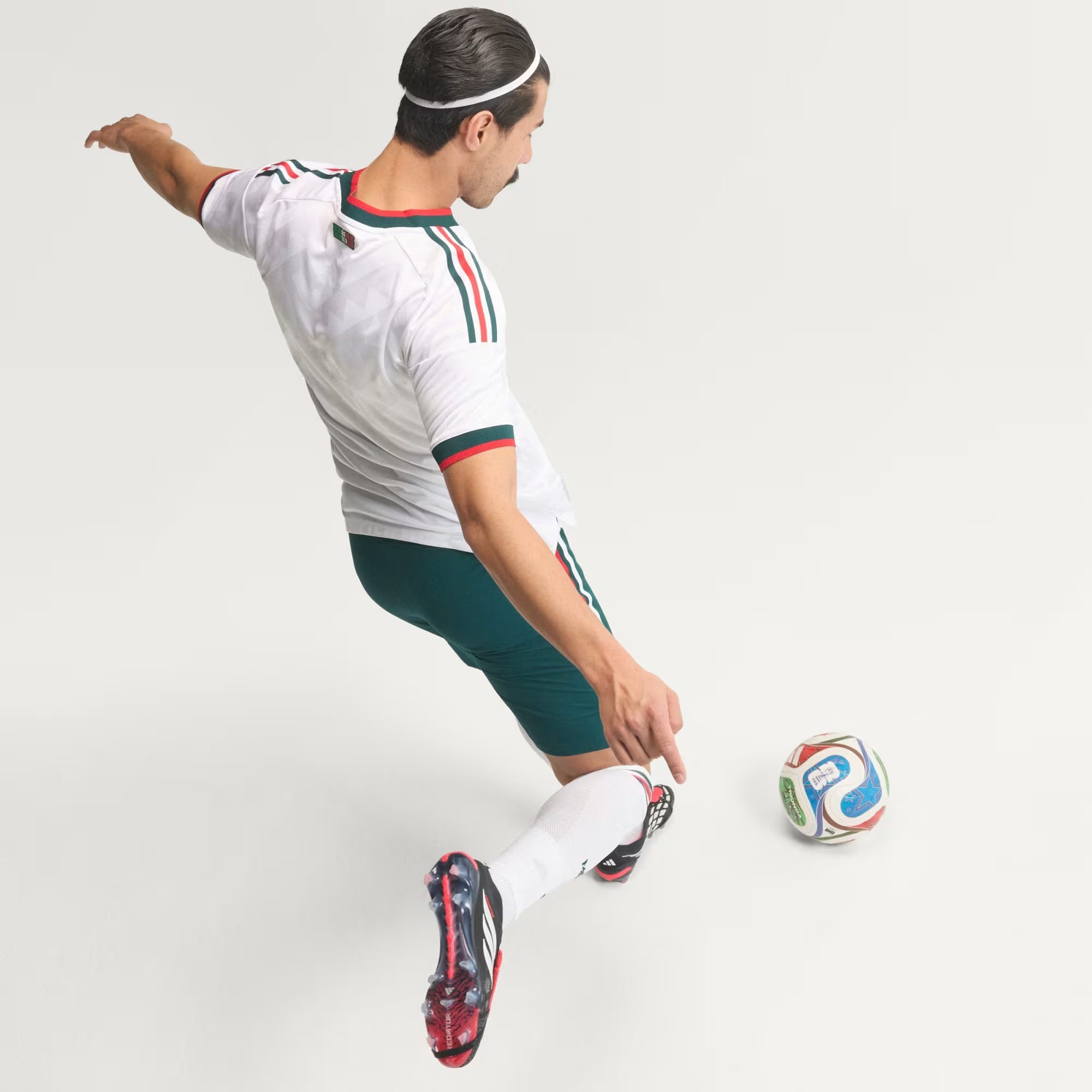 adidas Mexico 2026 Match Away Men's Soccer Authentic Jersey - White