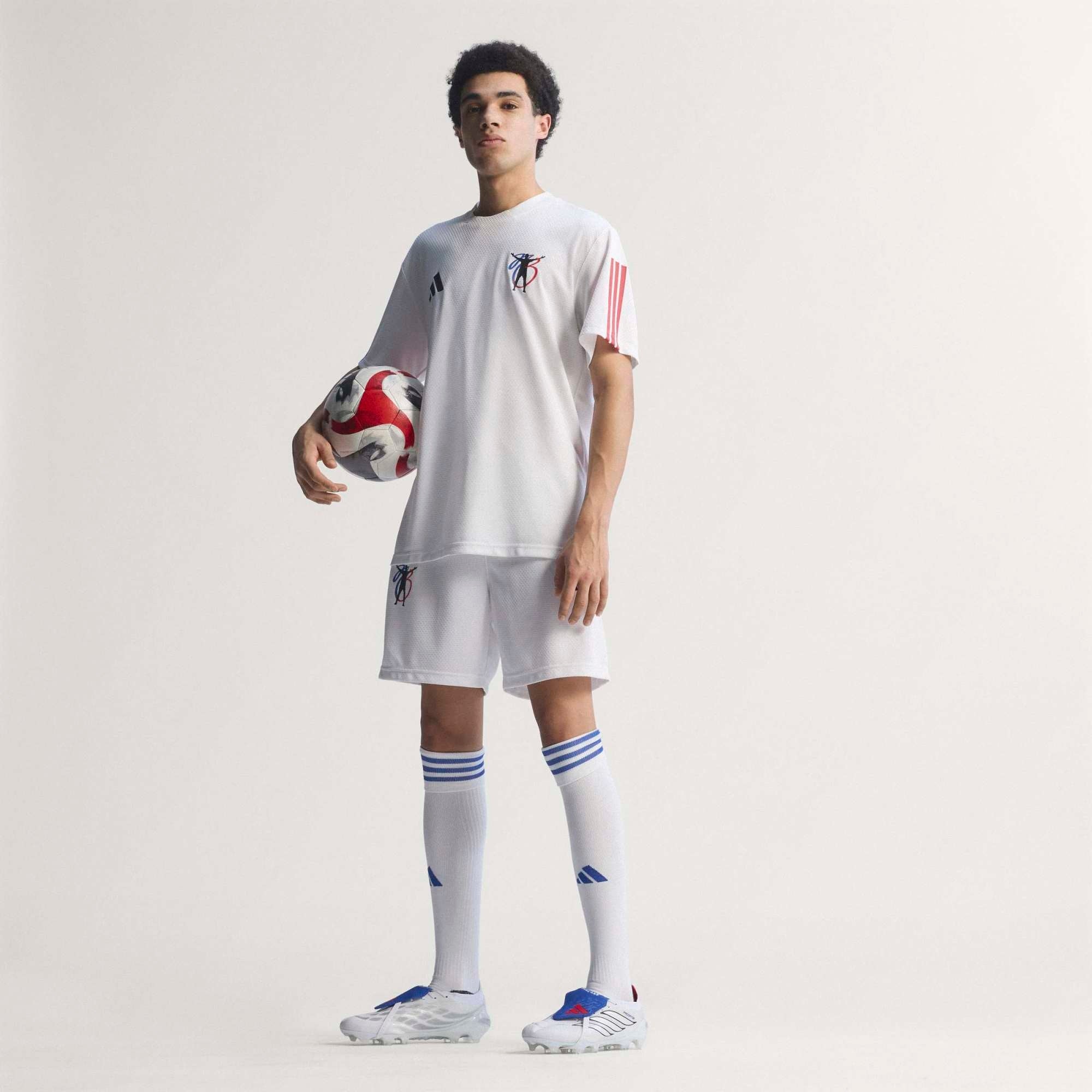 adidas Predator Elite Fold-Over Tongue Firm-Ground Low-Top Soccer Cleats - Cloud White / Zero Metalic / Royal Blue