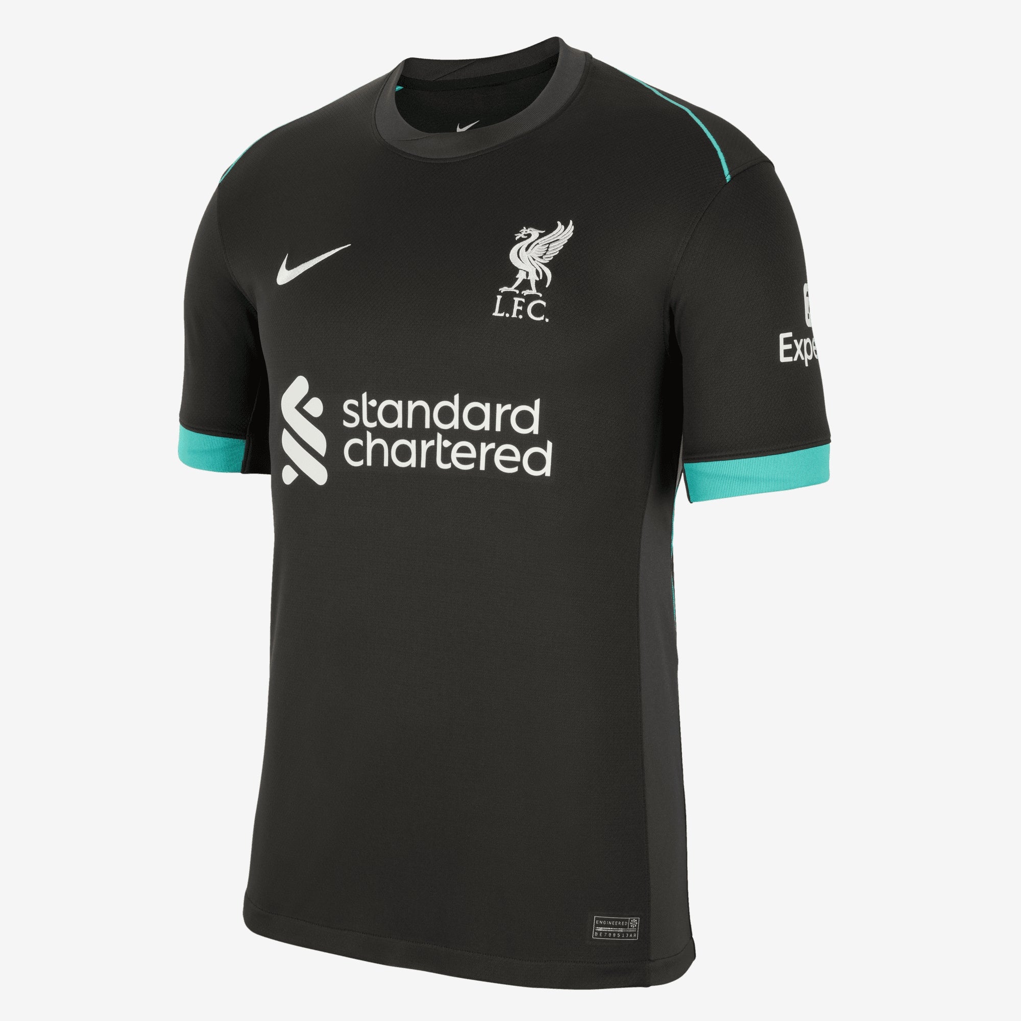 Nike Liverpool FC 2024/25 Stadium Away Men's Dri-FIT Soccer Replica Jersey - Night Forest/Anthracite/Washed Teal/Sail