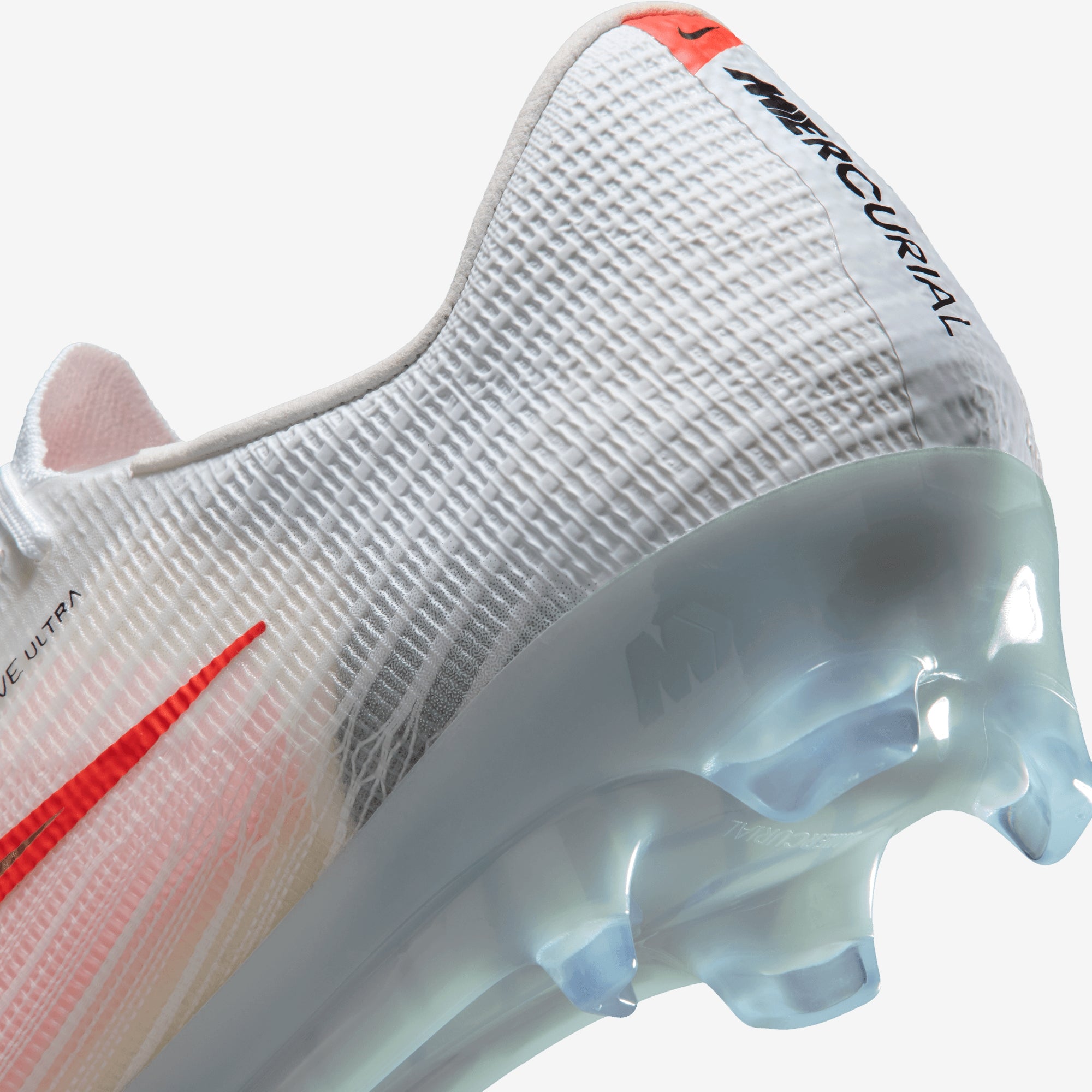 Nike Mercurial Superfly 11 Elite Firm-Ground Low-Top Soccer Cleats - White/Blur-Bright Crimson