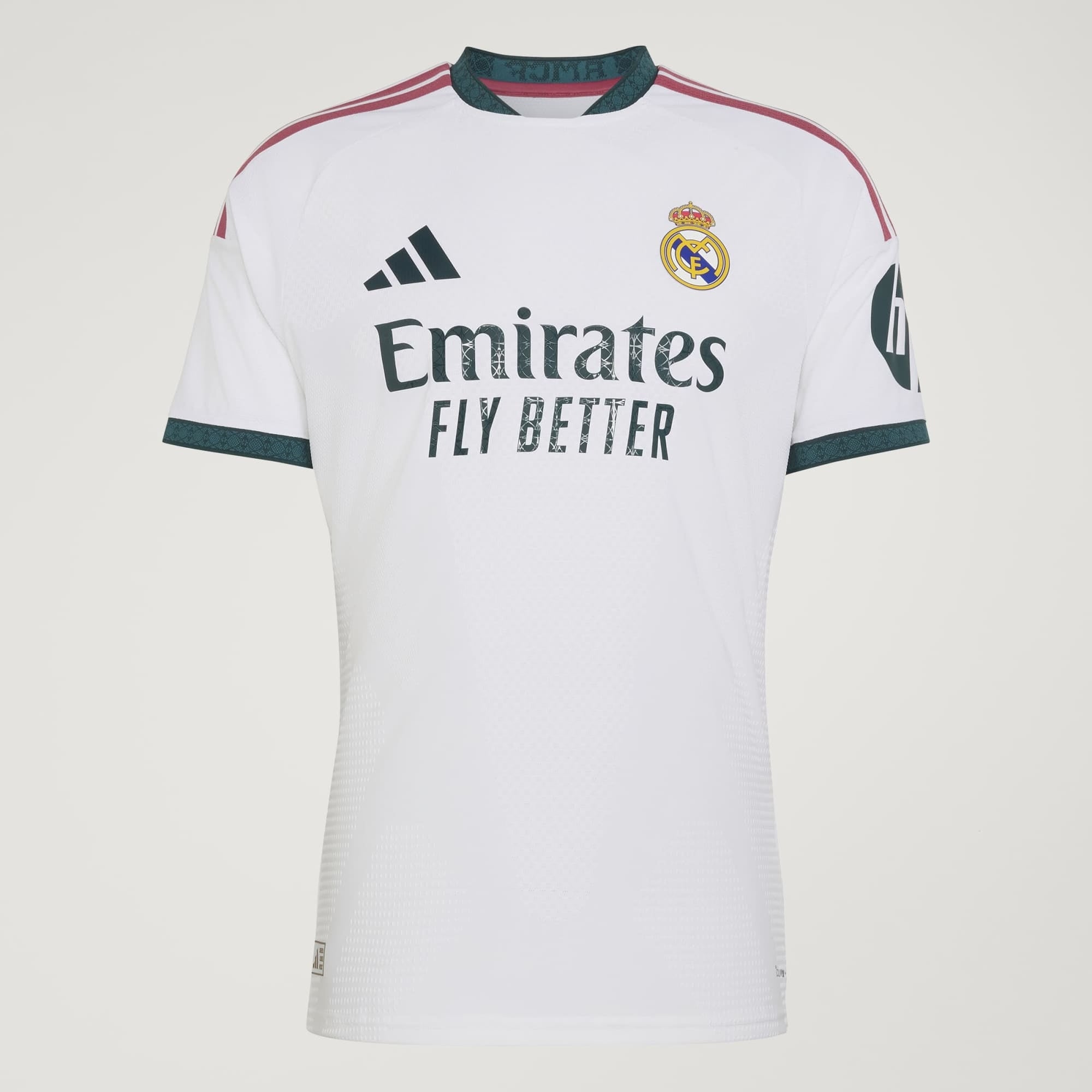 adidas Real Madrid 2026/27 Match Home Men's Soccer Authentic Jersey - White
