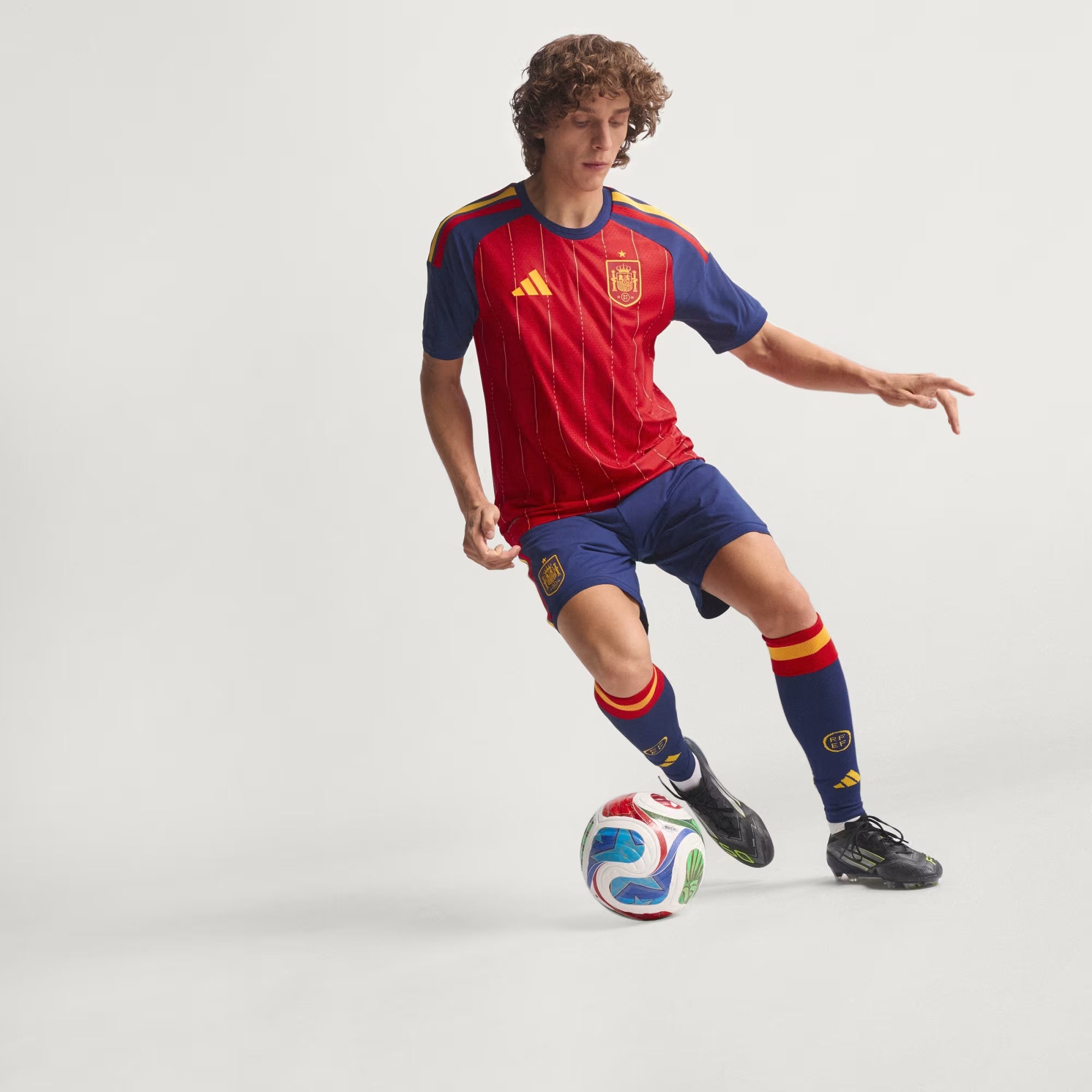 adidas Spain 2026 Match Home Men's Soccer Authentic Jersey (Red)